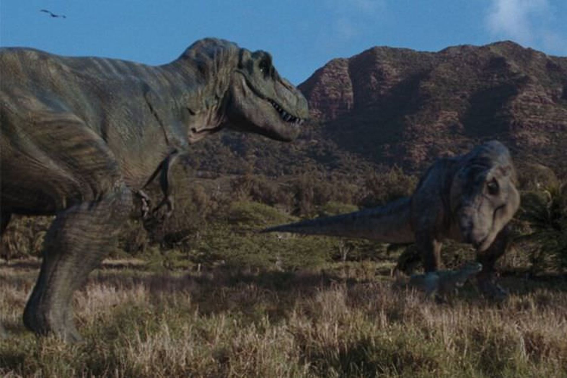 تی رکس ها در فیلم The Lost World: Jurassic Park