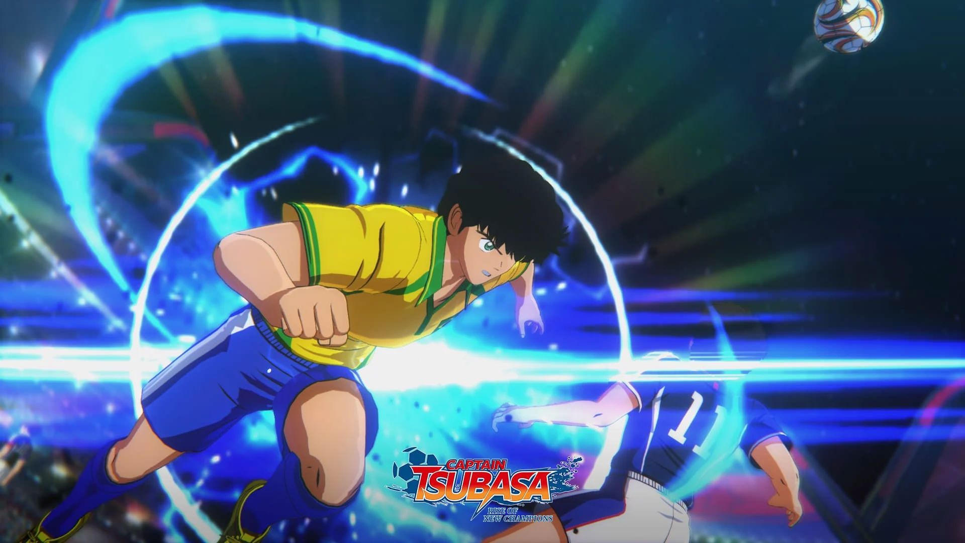 کارلوس بارا در حال دویدن و انتظار برای دریافت توپ در Captain Tsubasa: Rise Of New Champions