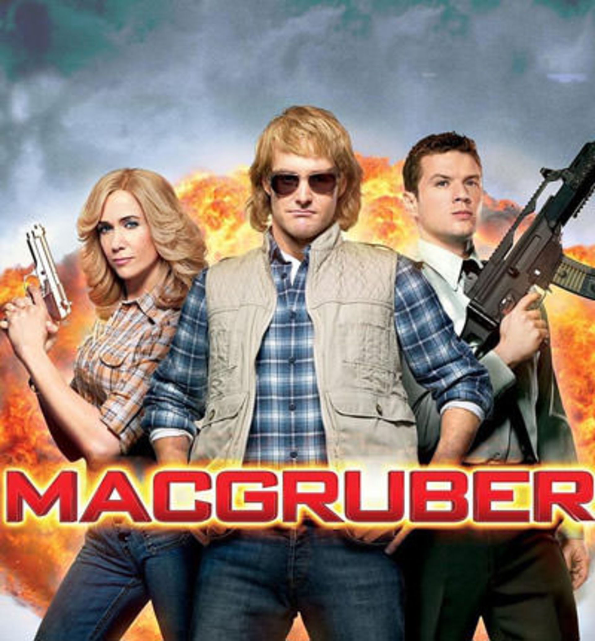 مک گروبر و کریستن ویگ در میان آتش سریال کمدی و اکشن MacGruber