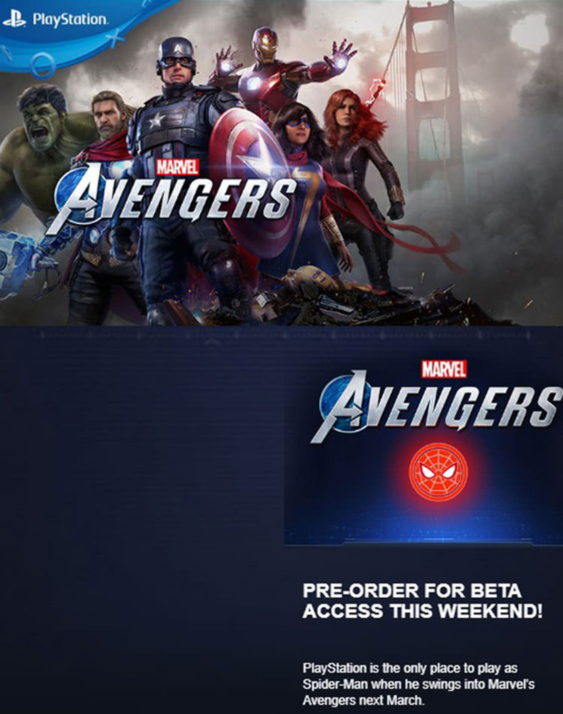 مردعنکبوتی Marvel’s Avengers