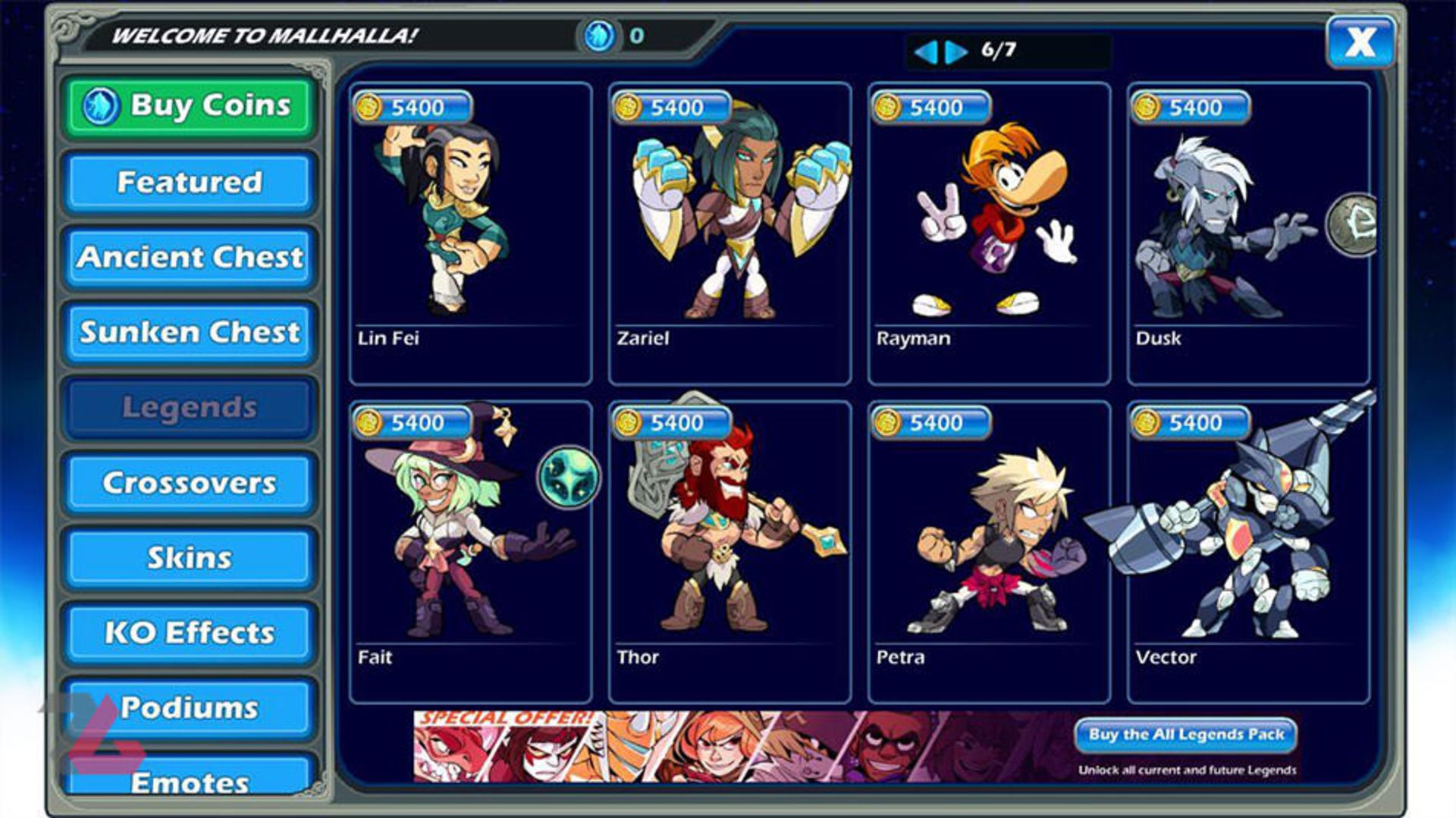 ریمن در Brawlhalla