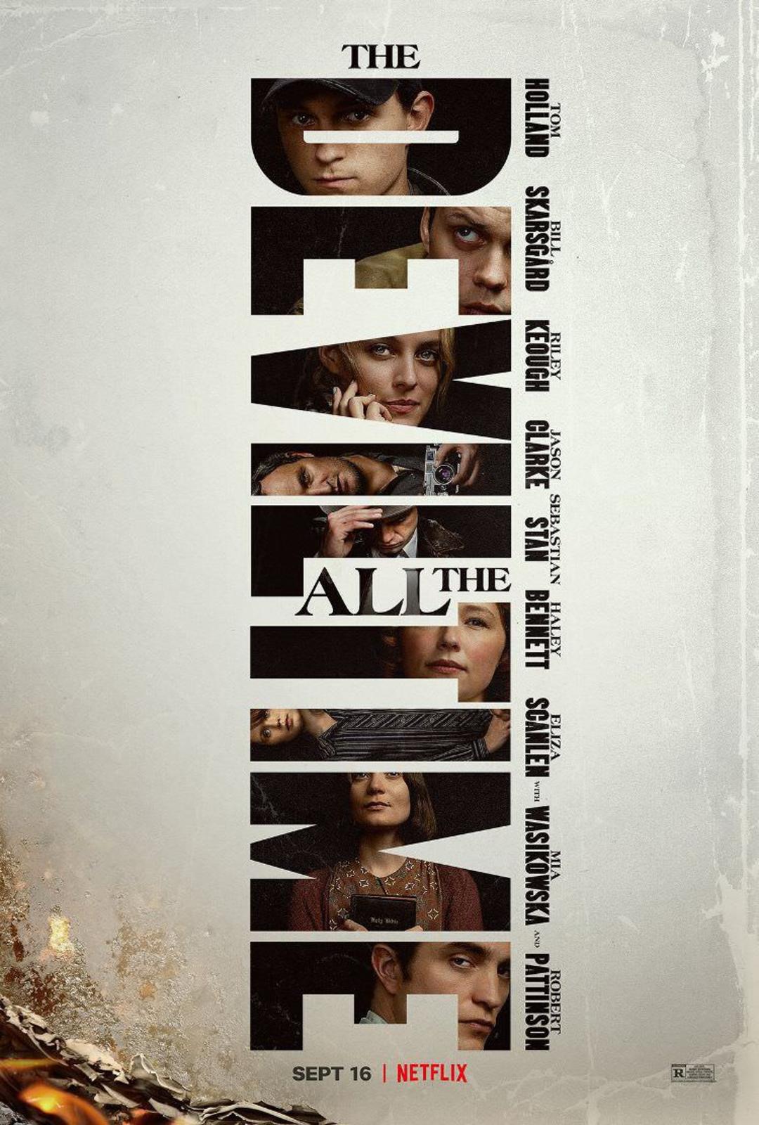 اولین پوستر رسمی فیلم The Devil All the Time با تصاویر بازیگرهای معروف