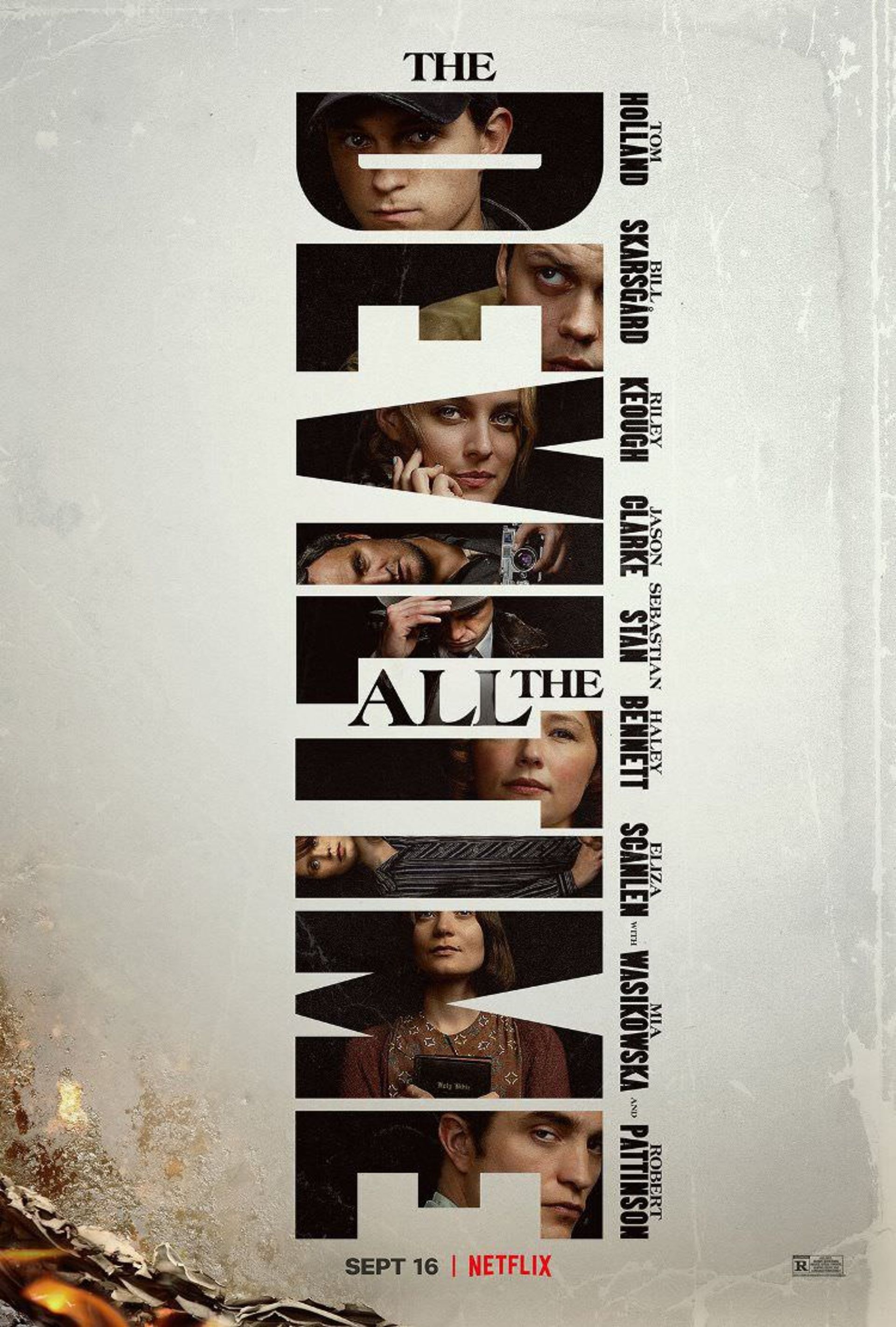 اولین پوستر رسمی فیلم The Devil All the Time با تصاویر بازیگرهای معروف