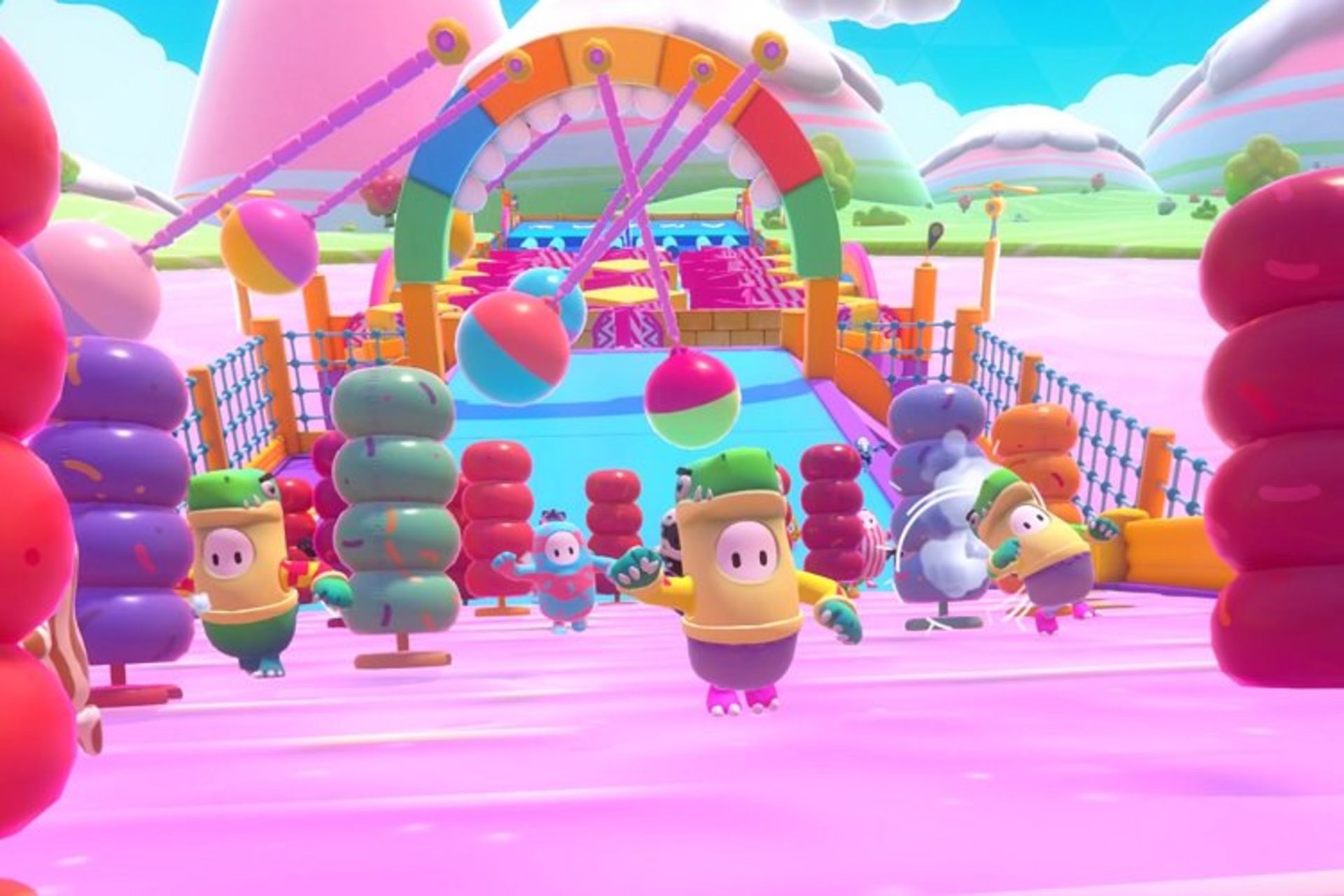 تصویری از محیط بازی Fall Guys: Ultimate Knockout