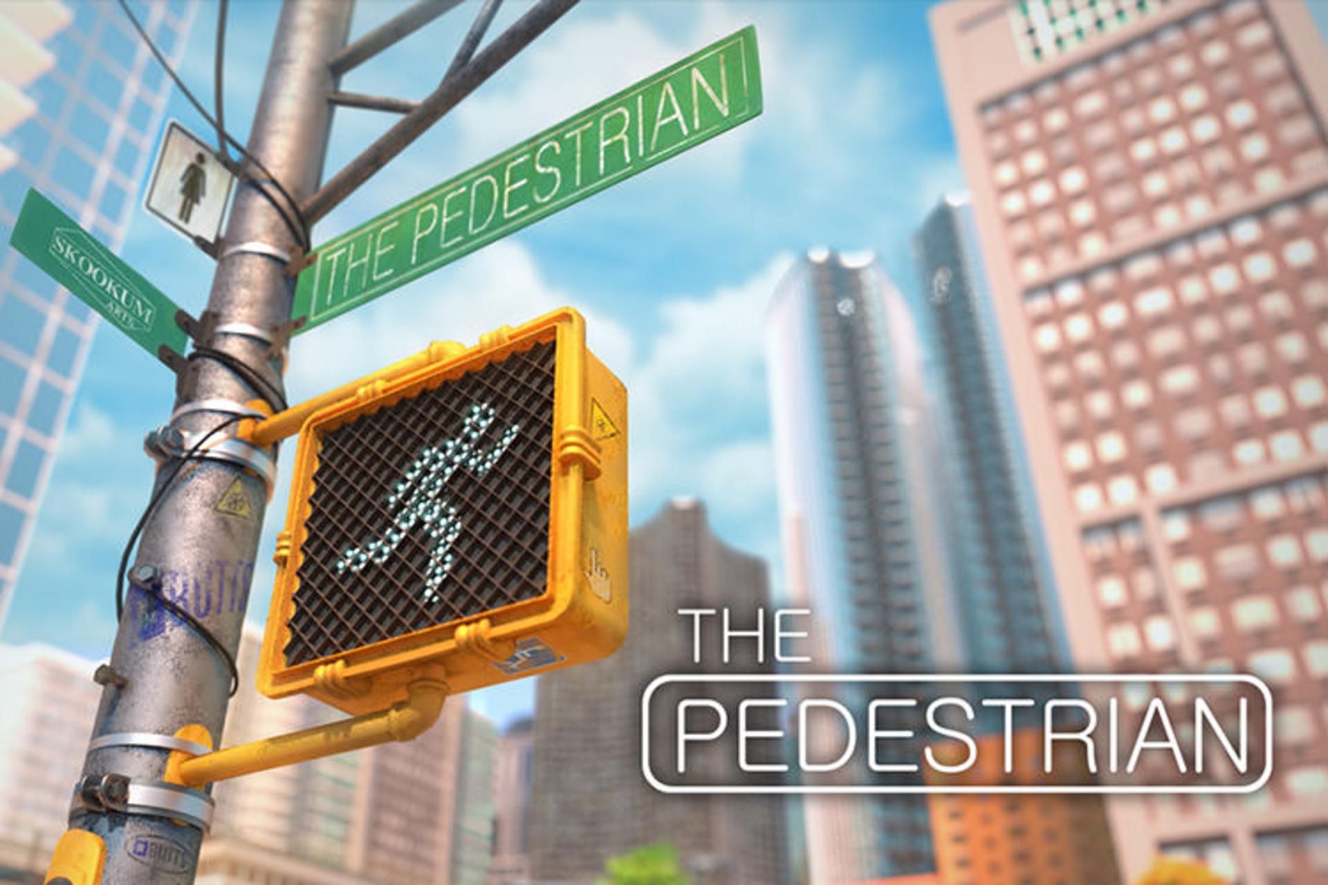 تابلوهای راهنما و لوگوی بازی Pedestrian