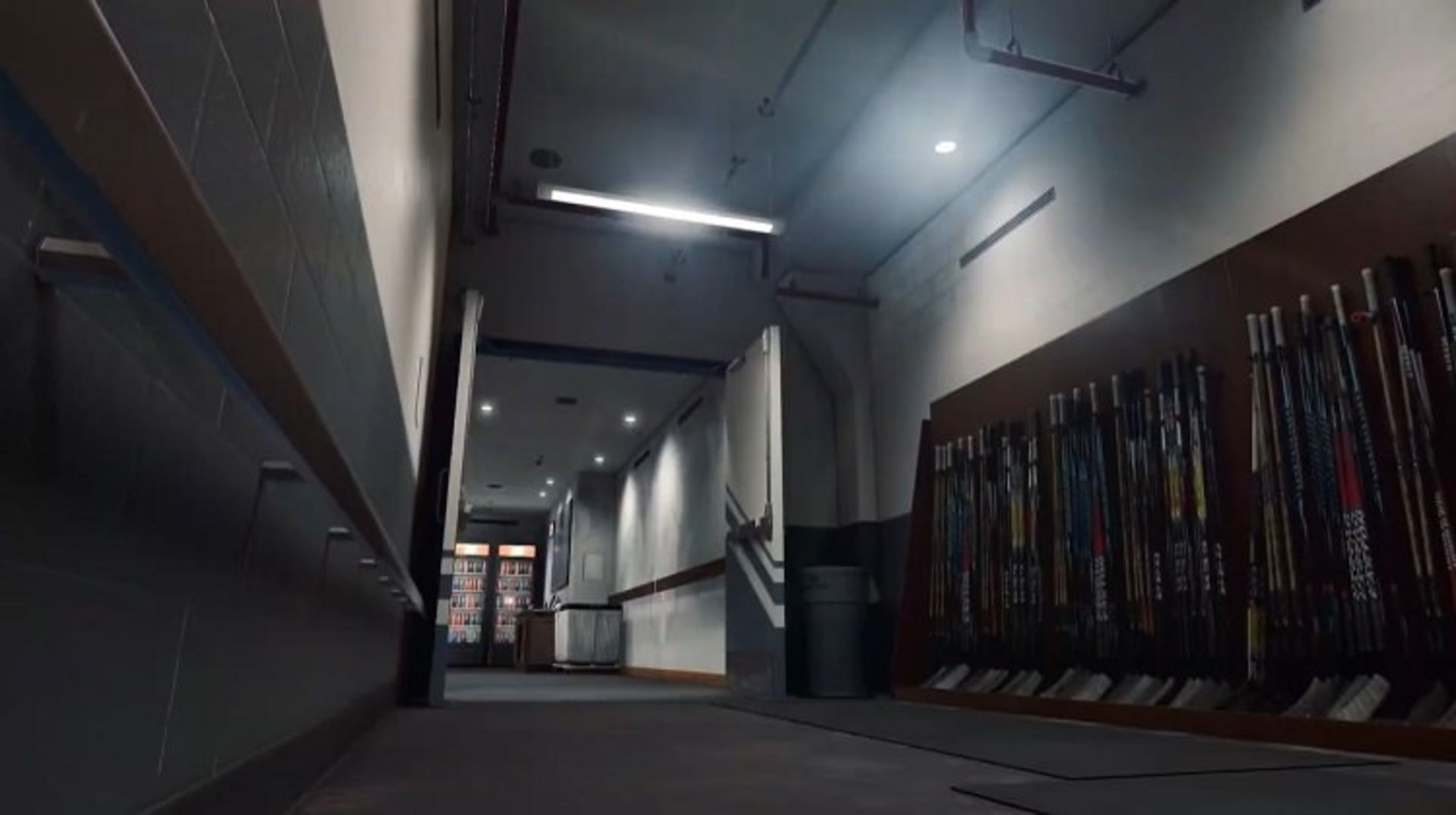رختکن بازی در NHL 21