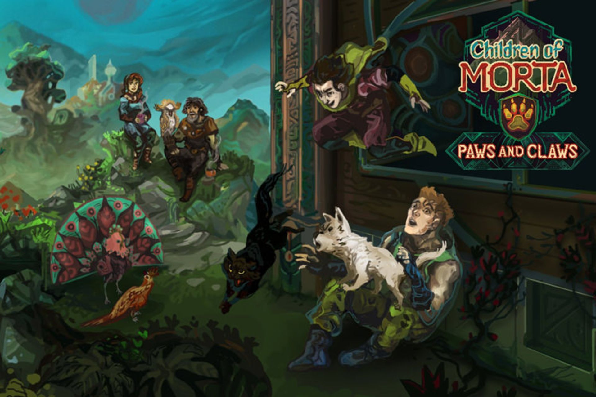 پوستر بسته الحاقی Children of Morta: Paws and Claws