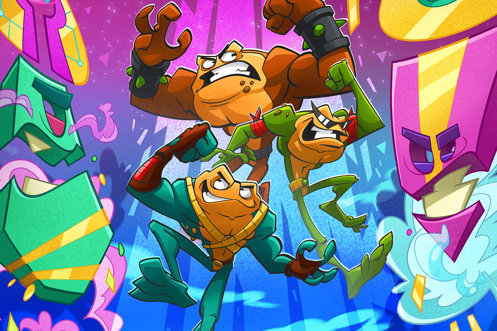 وزغ های Battletoads جدید