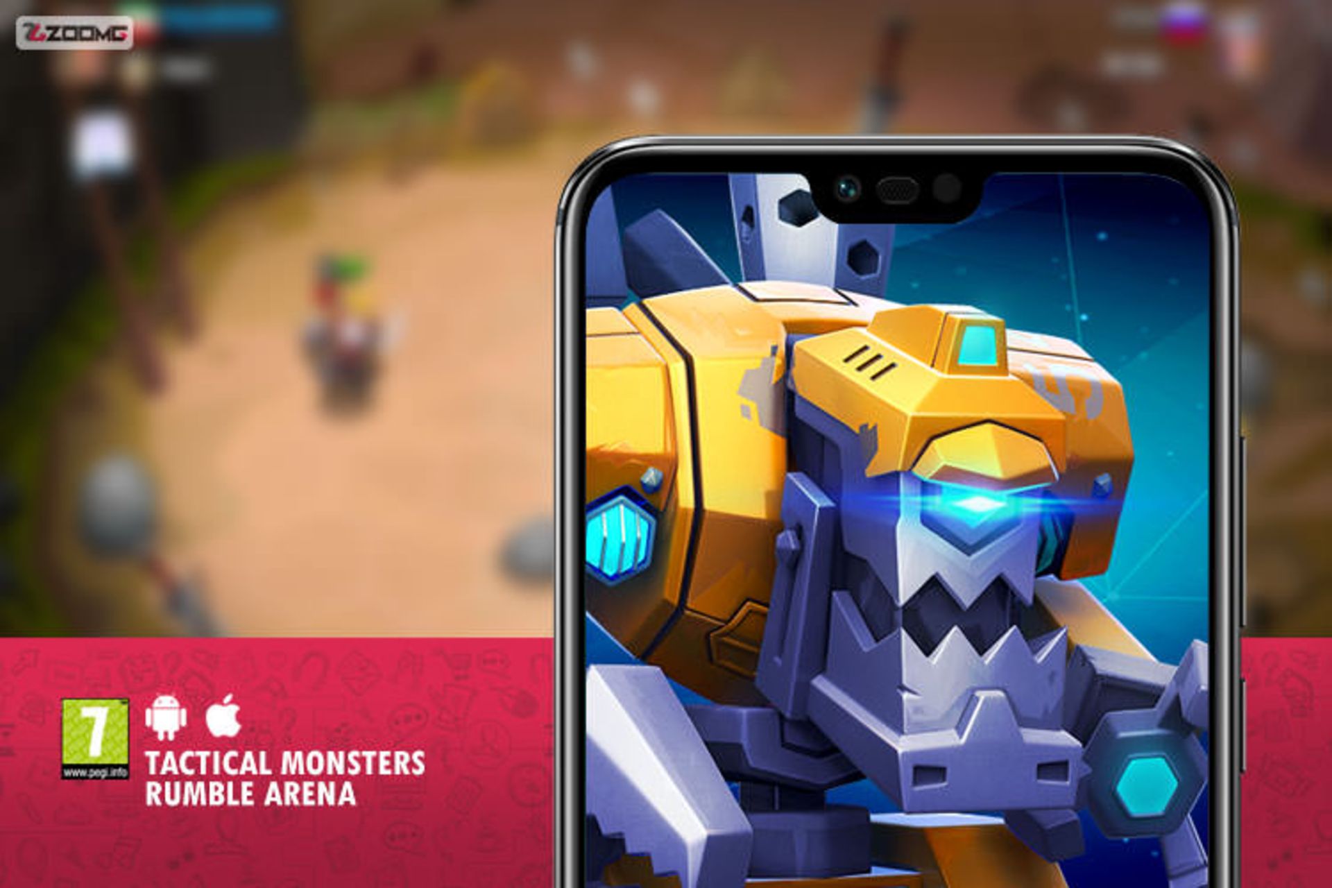 کاور بازی موبایل Tactical Monsters Rumble Arena