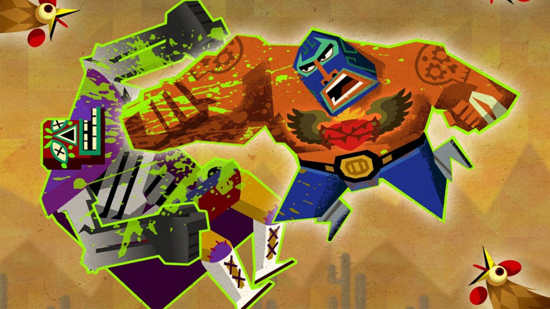 مشت زدن خوان در Guacamelee