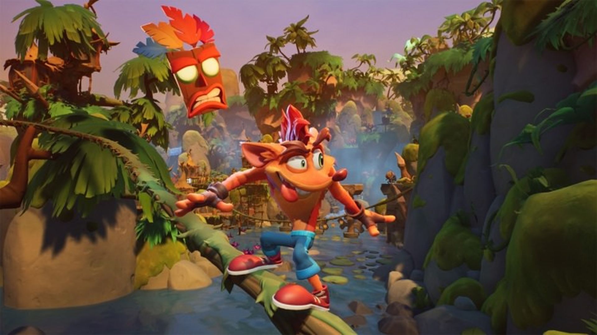 گیم پلی بازی Crash Bandicoot 4: It’s About Time با حضور شخصیت کراش 