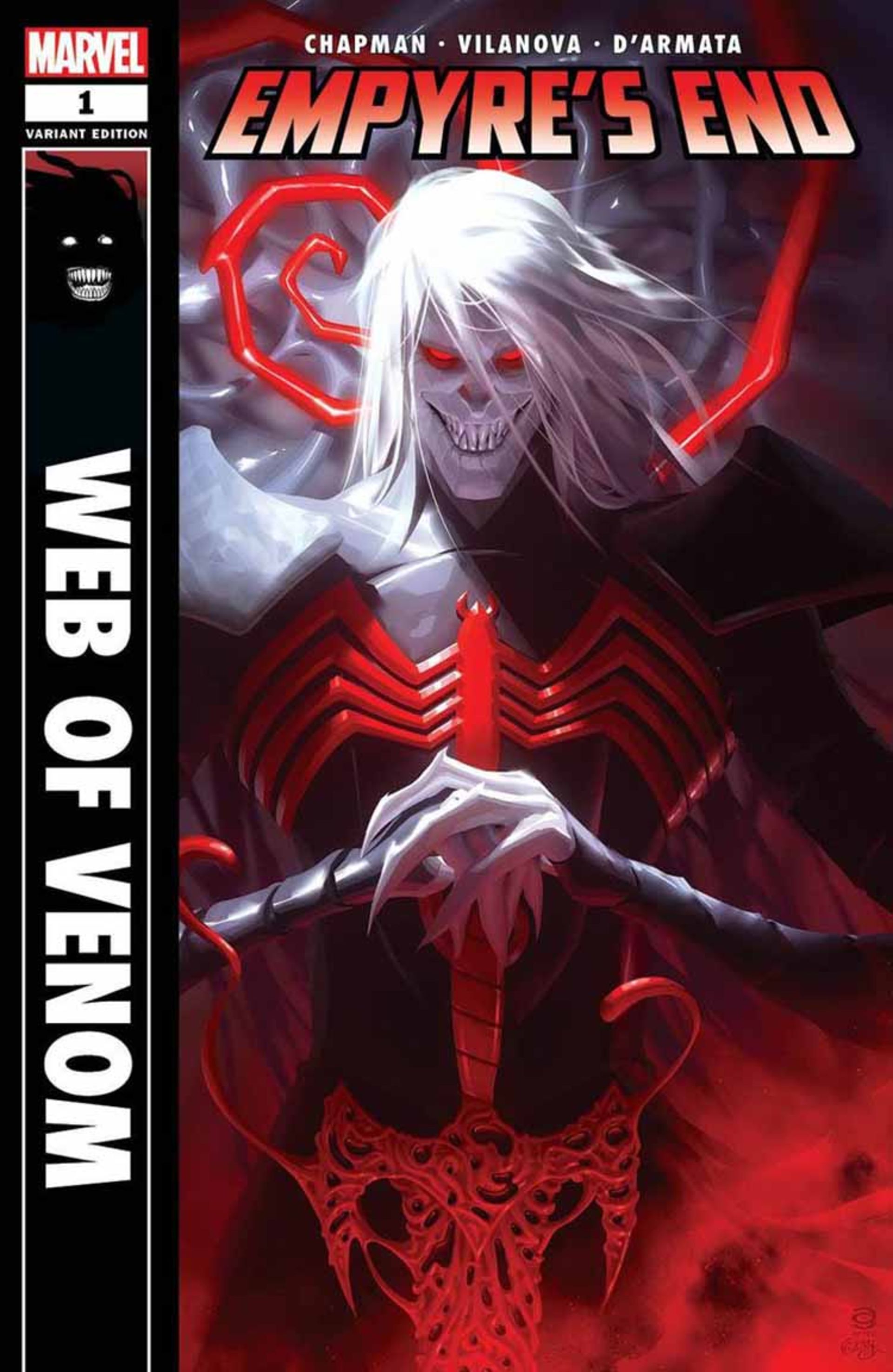 شخصیت نال به همراه شمشیر مخصوص خود در Web of Venom: Empyre's End 