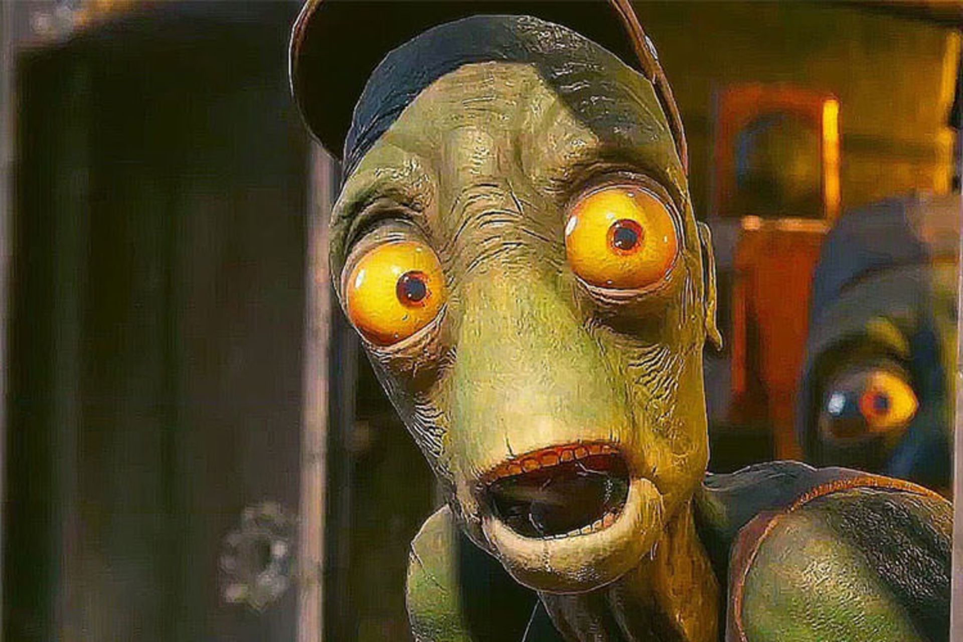 کاراکتر متعجب بازی Oddworld Soulstorm