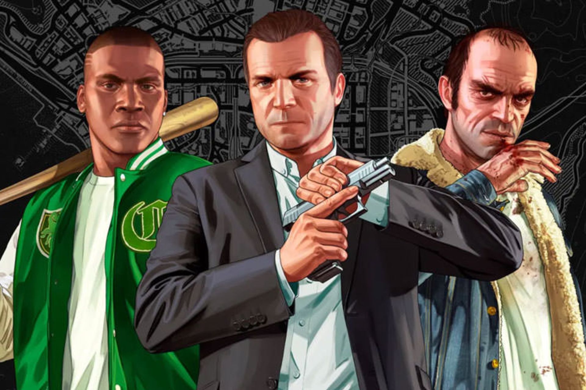 سه شخصیت بازی GTA 5