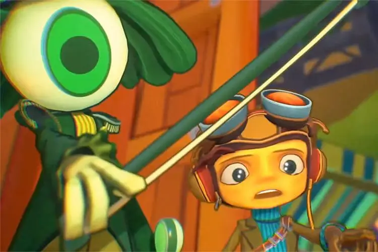 رز و Vision Quest در بازی Psychonauts 2