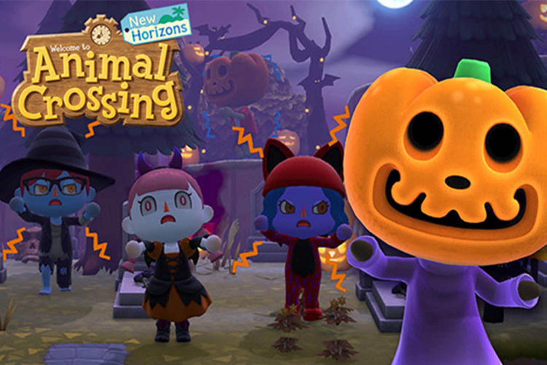 آپدیت هالووینی بازی Animal Crossing: New Horizons