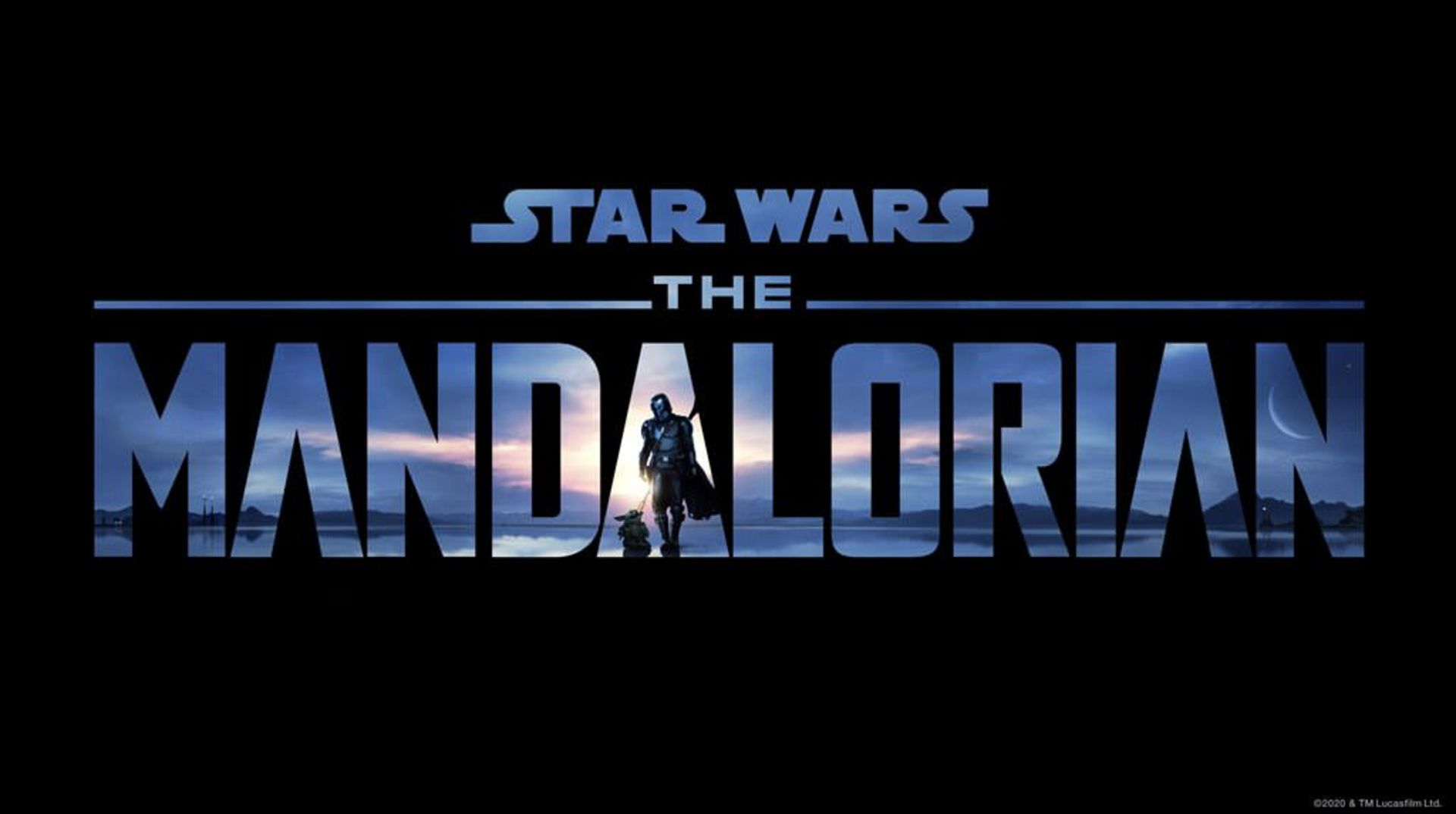 مندولورین و بیبی یودا در پوستر فصل دوم سریال The Mandalorian