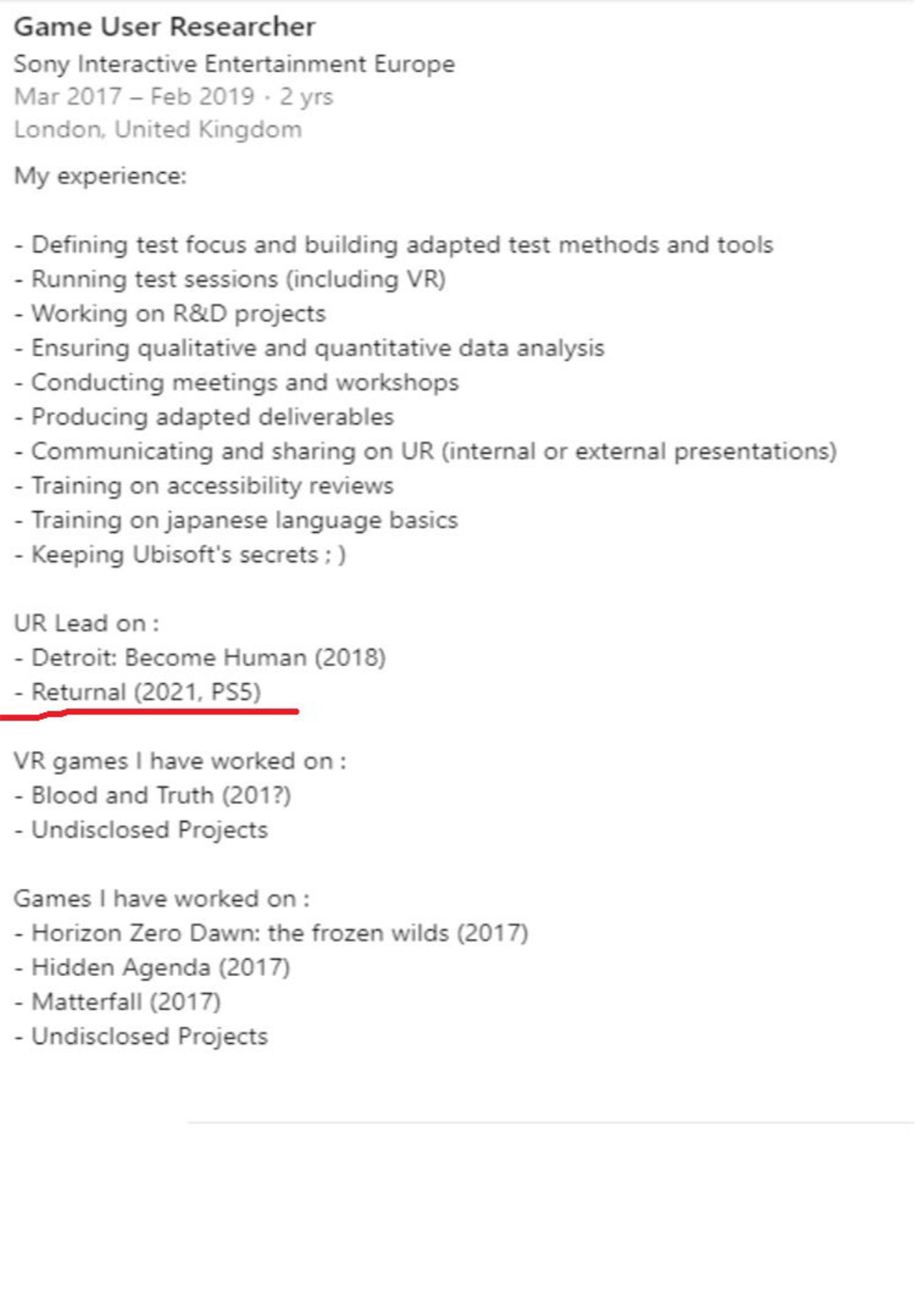 بازی Returnal و شایعه تاریخ انتشار در 2021