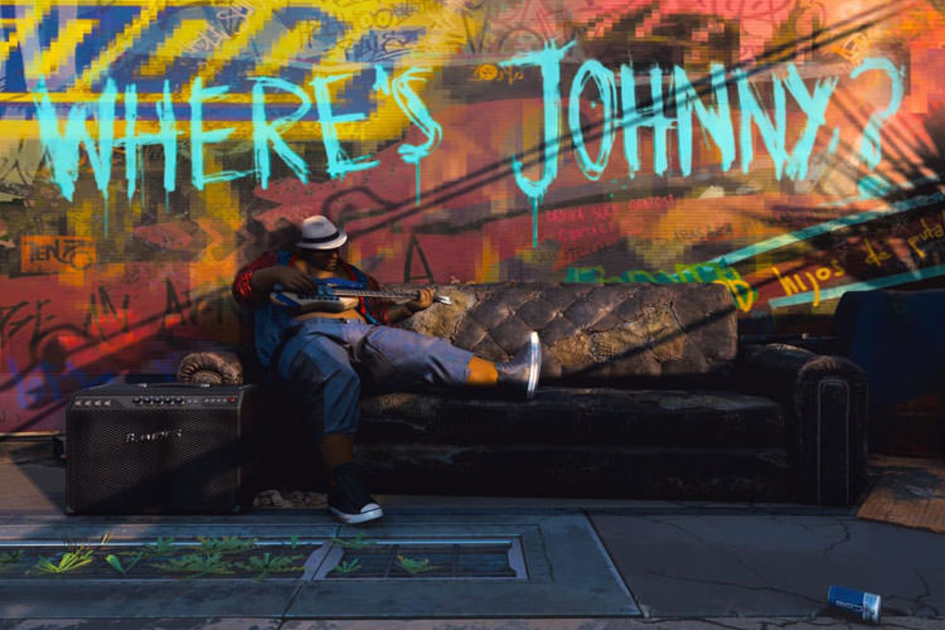 عبارت Where's Johnny در بازی Cyberpunk 2077