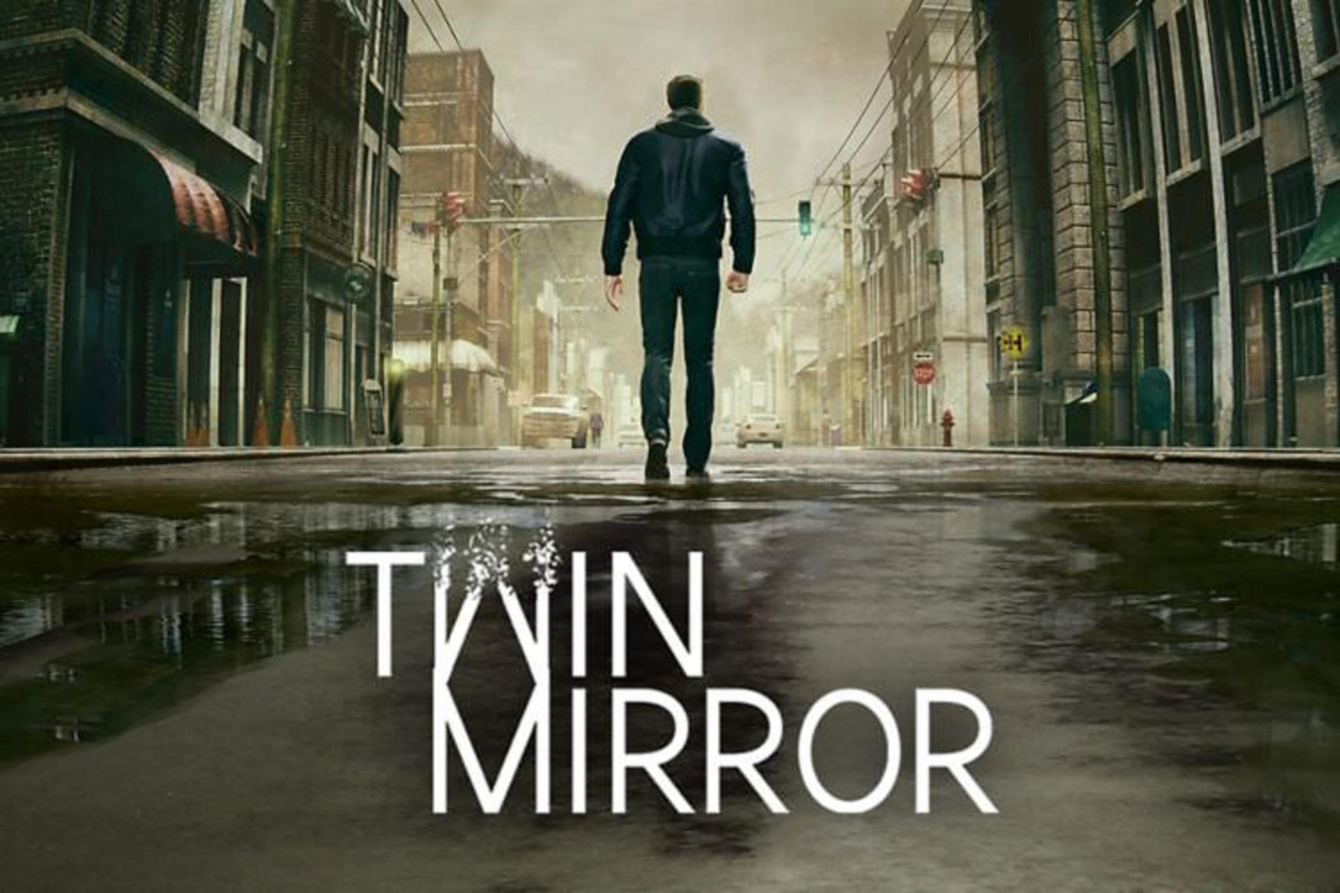 شخصیت اصلی بازی Twin Mirror از نمای پشت