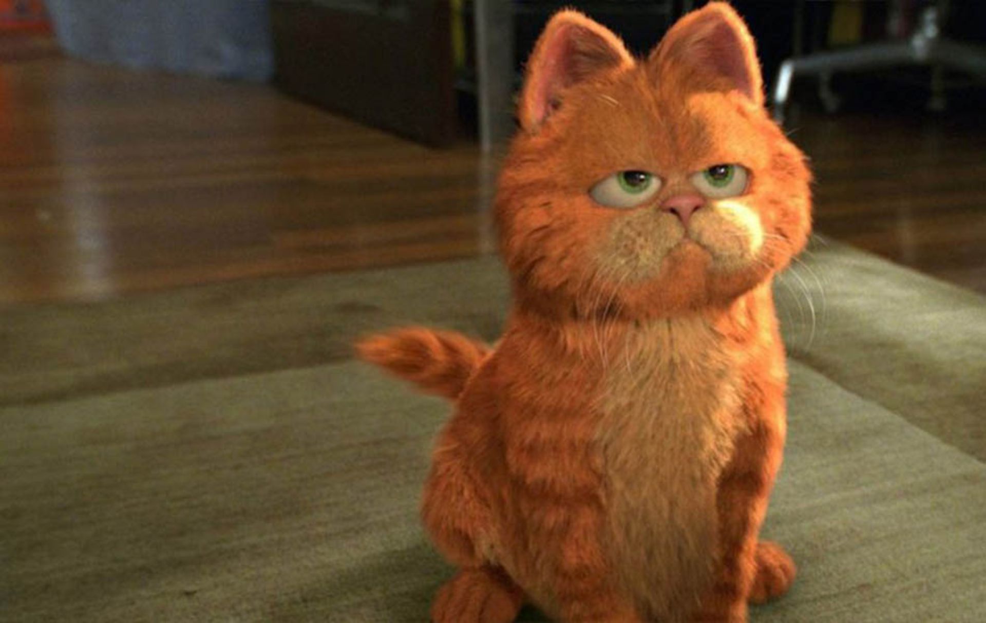 شخصیت گارفیلد در فیلم لایواکشن Garfield 2004