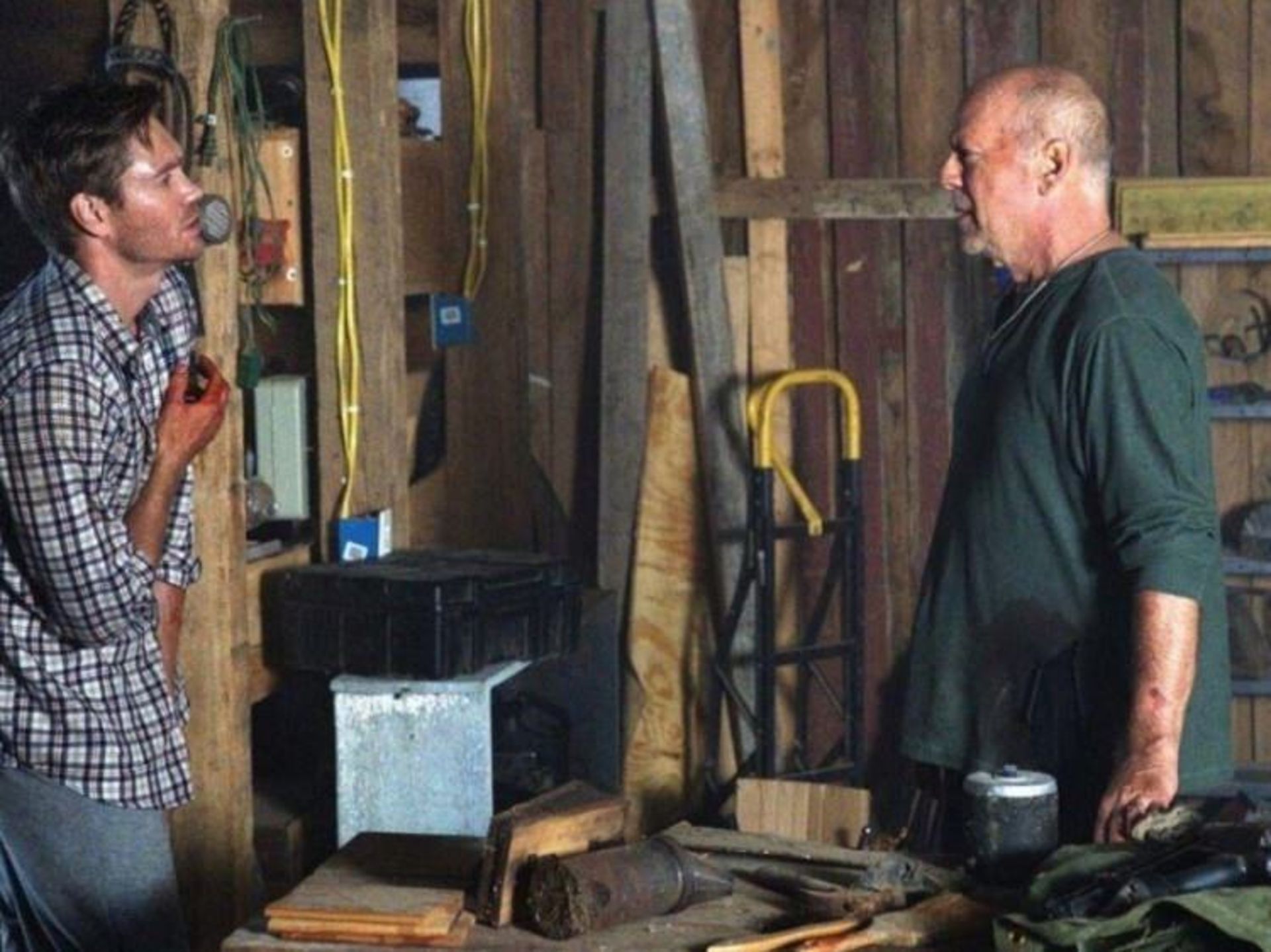 صحنه ای از فیلم survive the night