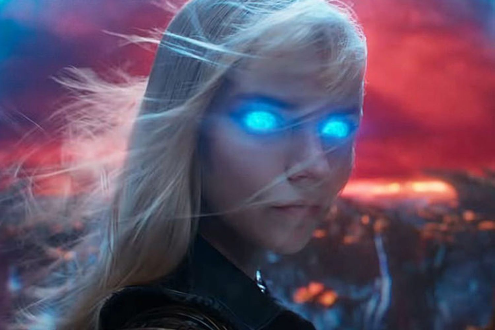 مجیک با بازی آنیا تیلور جوی در حال استفاده از قدرتش در فیلم The New Mutants