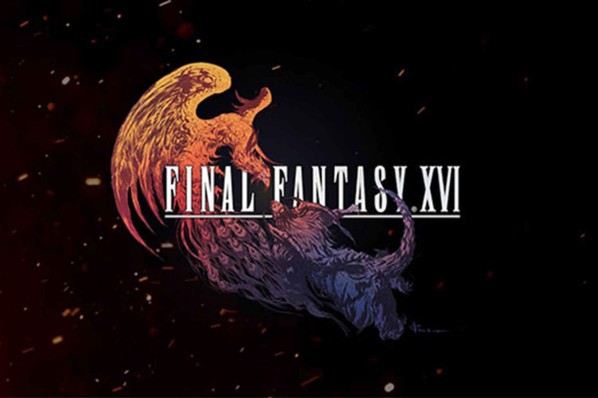 لوگو فاینال فانتزی 16 / Final Fantasy XVI Logo