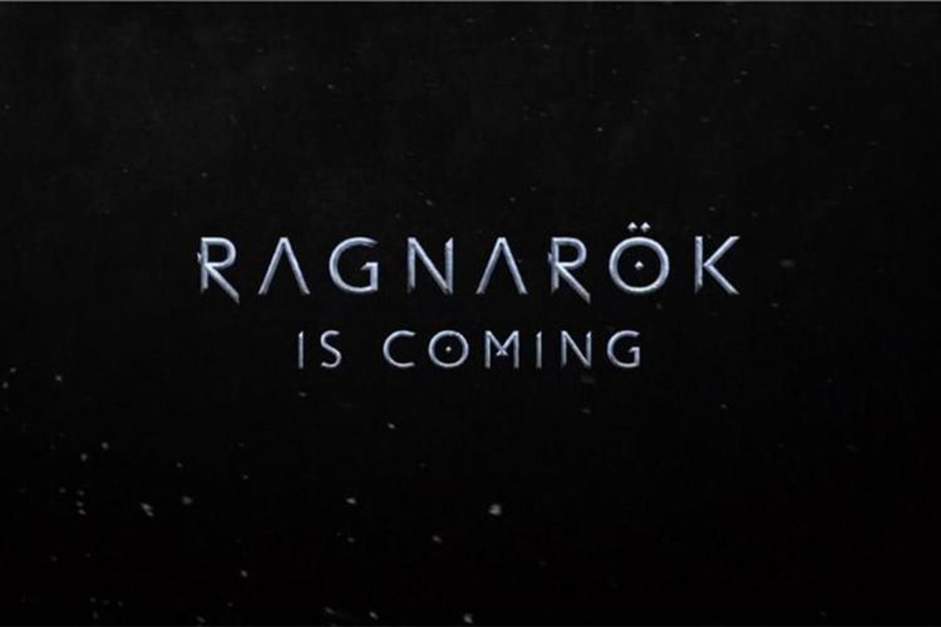 Ragnarok is coming / God of War