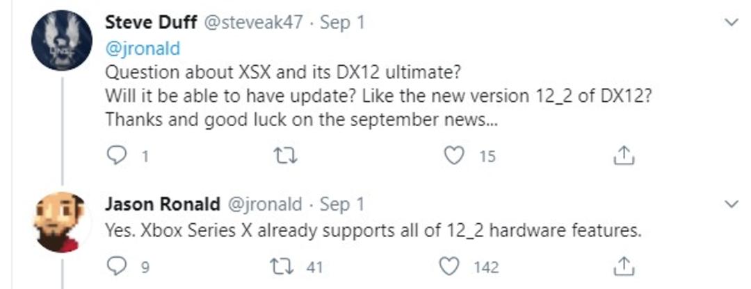 تأیید پشتیبانی ایکس باکس سری ایکس از DX12_2 توسط جیسون رونالد