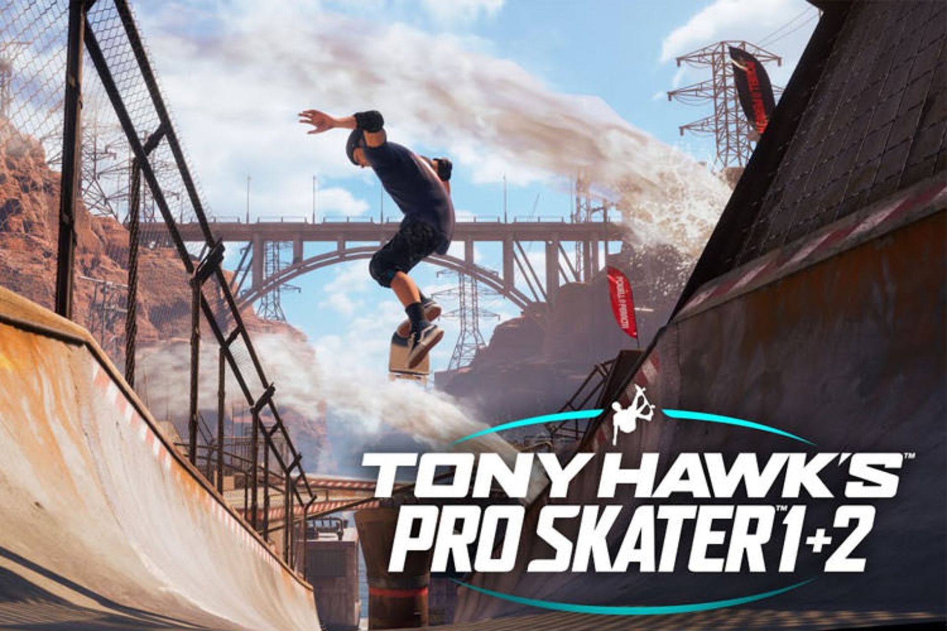 تونی هاوک در حال کومبو زدن در Tony Hawk's Pro Skater 1+2