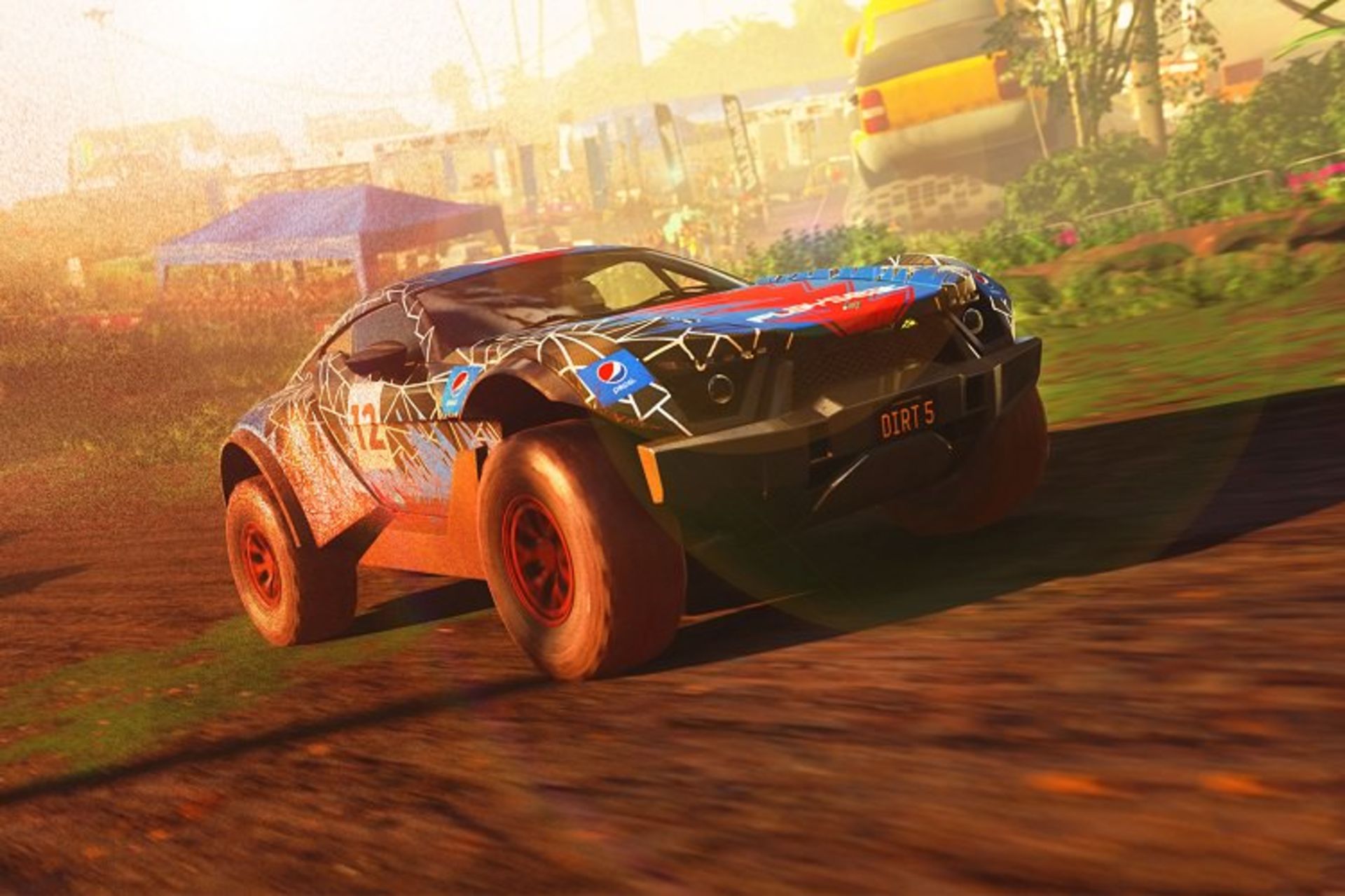 تصویری از یک خودرو در محیط بازی Dirt 5