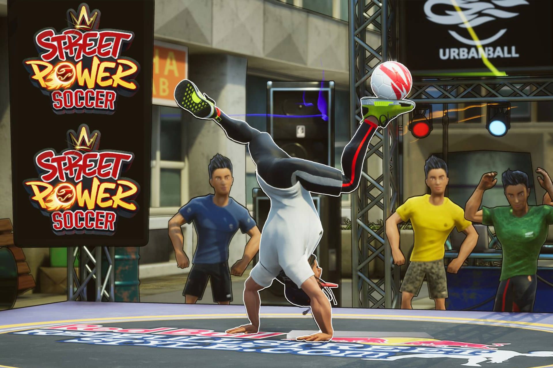 حرکات نمایشی در بازی Street Power Football