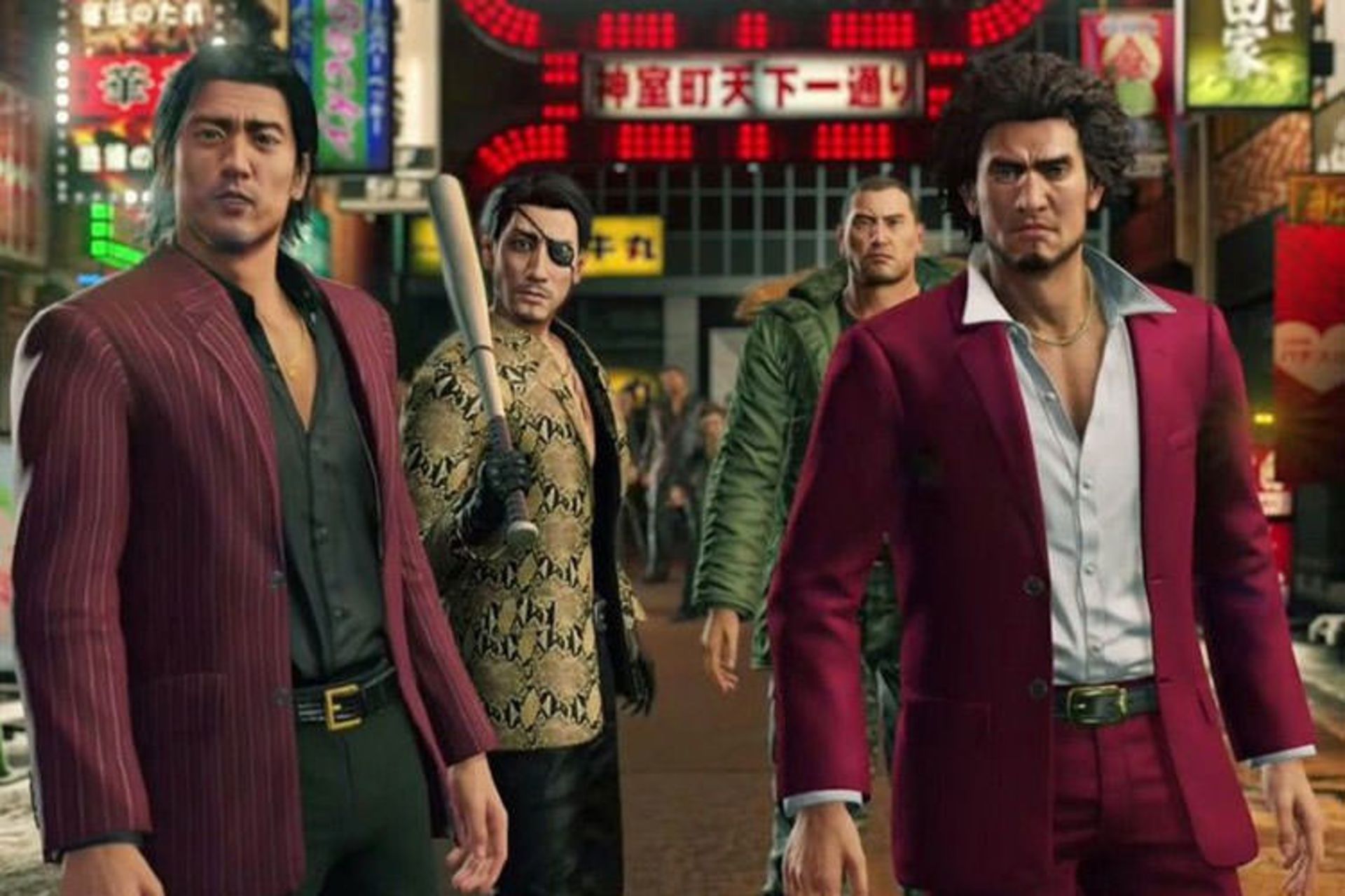 شخصیت های بازی Yakuza: Like a Dragon