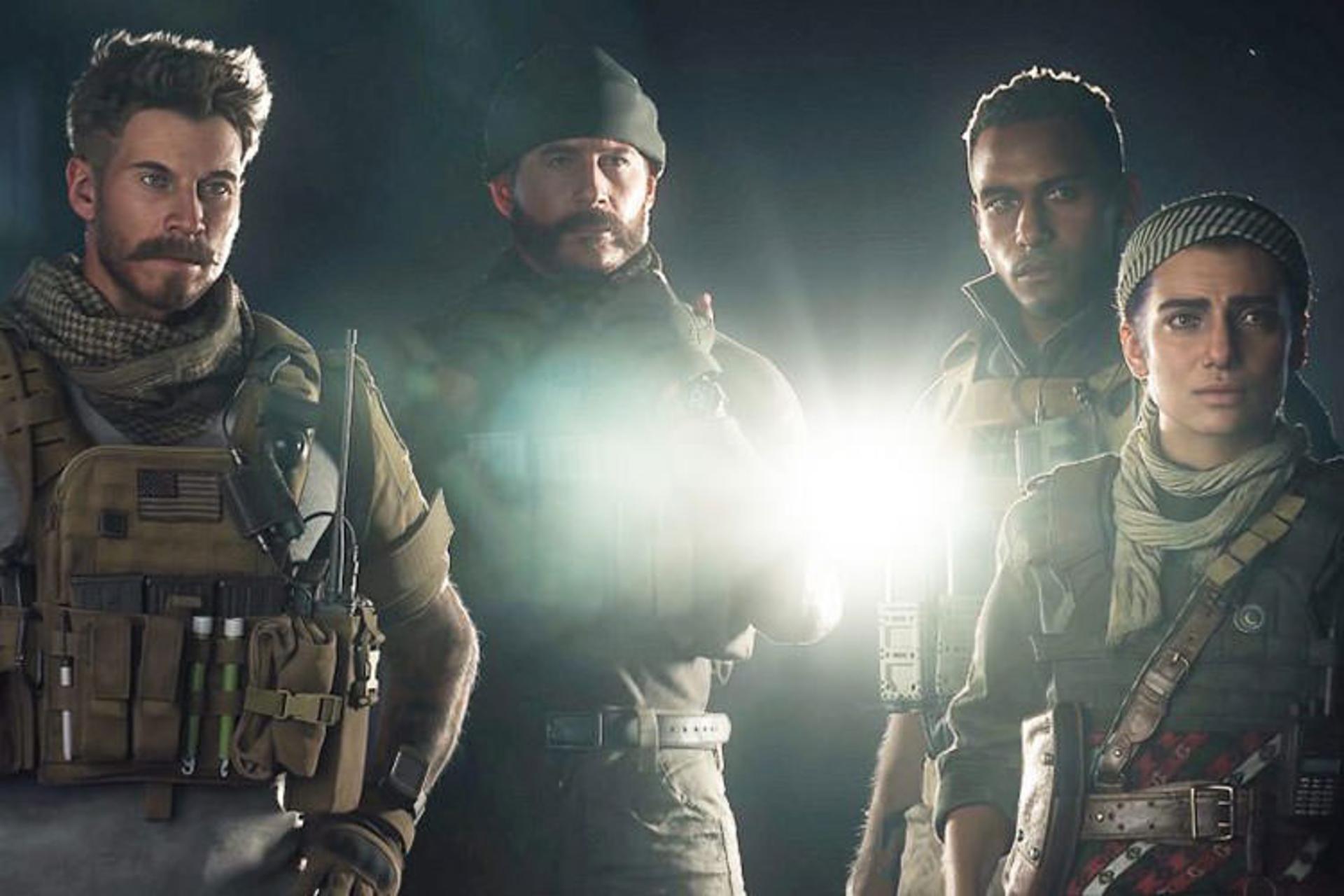 شخصیت های بازی Call of Duty: Modern Warfare همراه کاپیتان پرایس