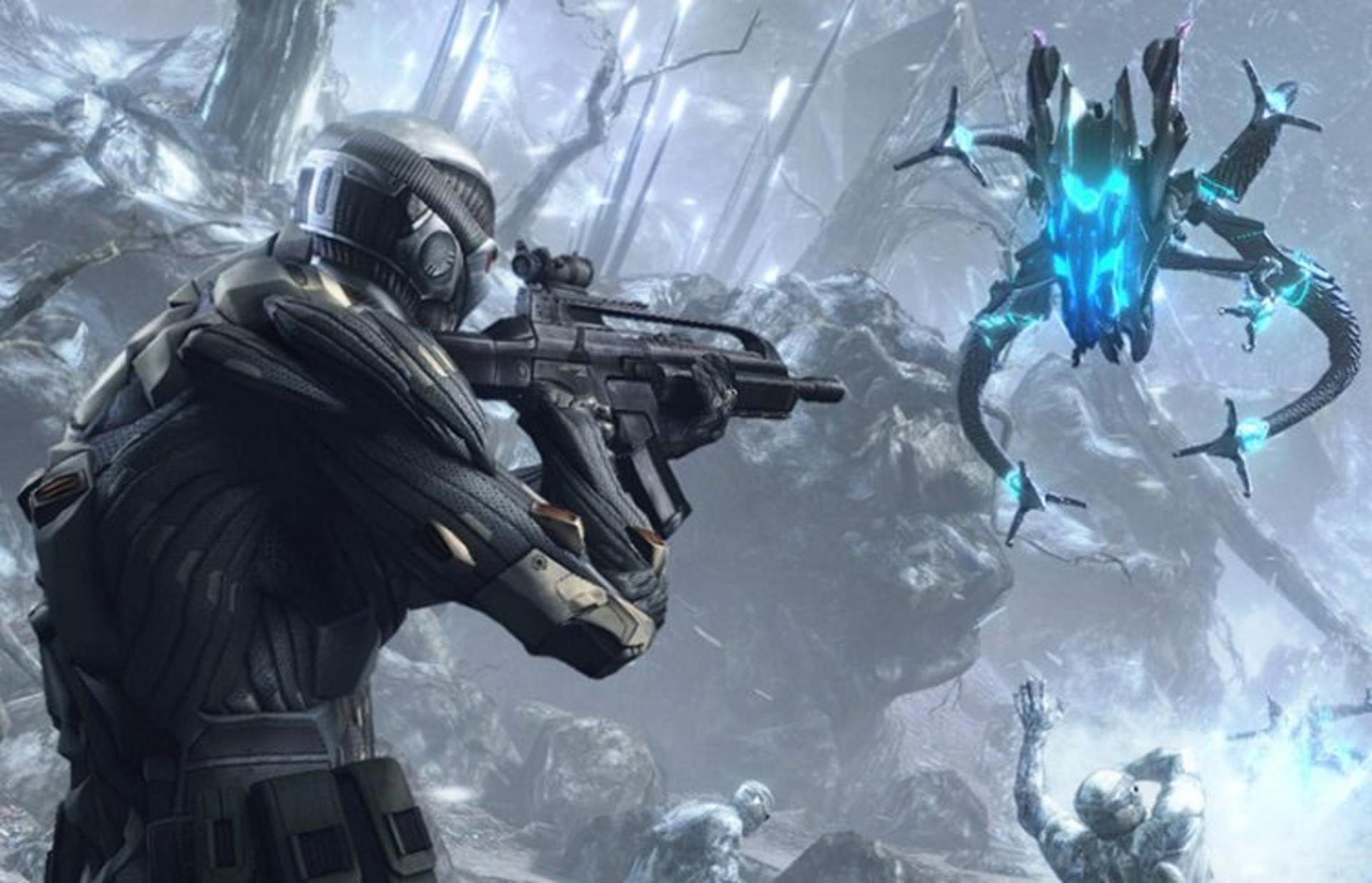 نمایی از نسخه بازسازی شده بازی Crysis Remastered
