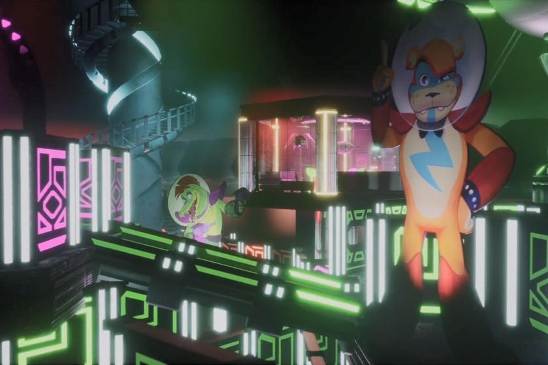 تصویری از محیط بازی Five Nights at Freddy's: Security Breach