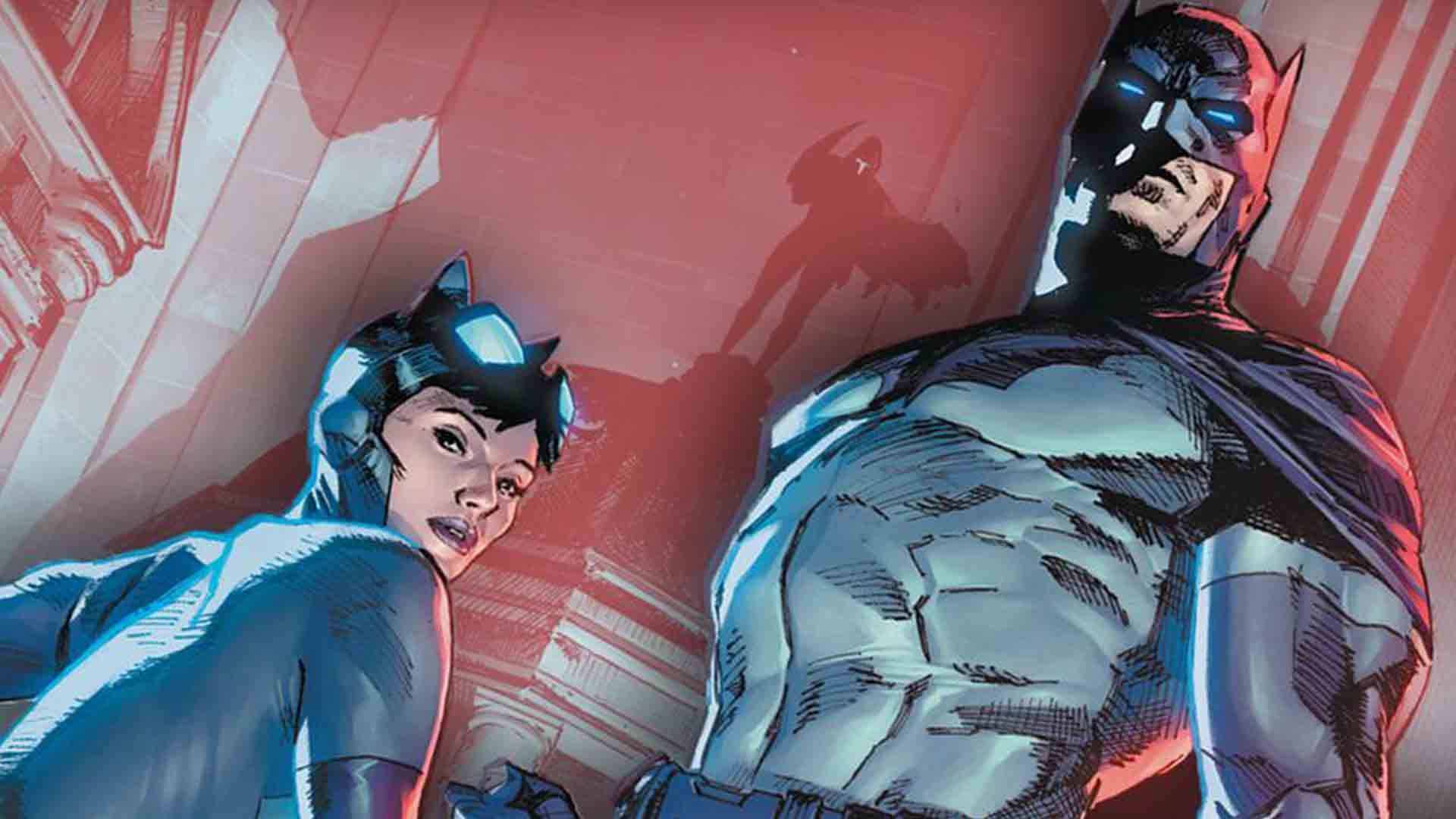 بتمن به همراه سلینا کایل و شخصیت فانتازم در سری کتاب کمیک Batman/Catwoman 