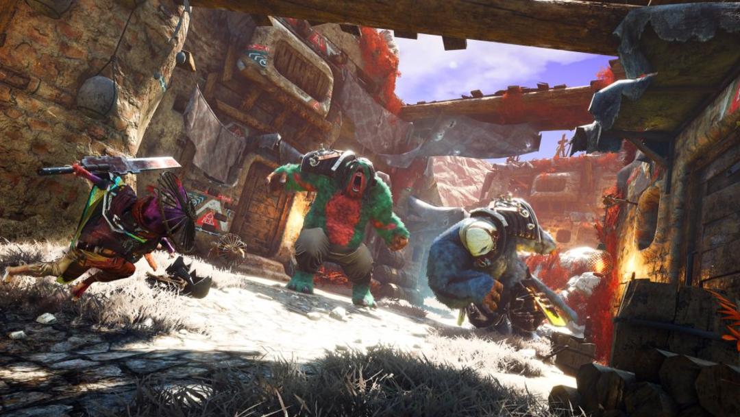 نمایی از گیم پلی بازی biomutant