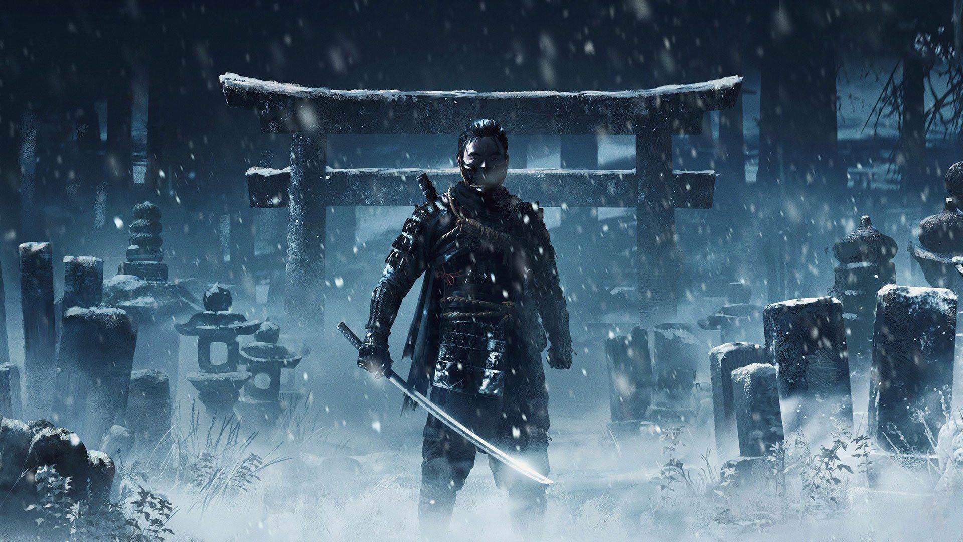 نمای سینماتیک از بازی Ghost of Tsushima