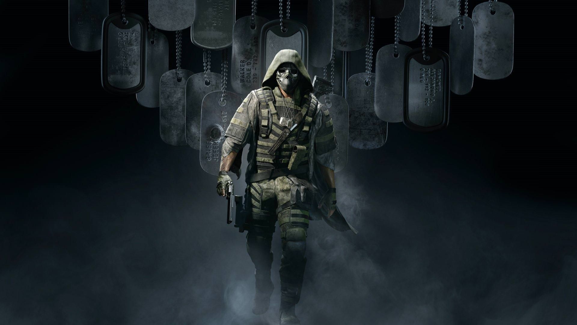 کاراکتر بازی Ghost Recon Breakpoint در حال راه رفتن به سمت جلو