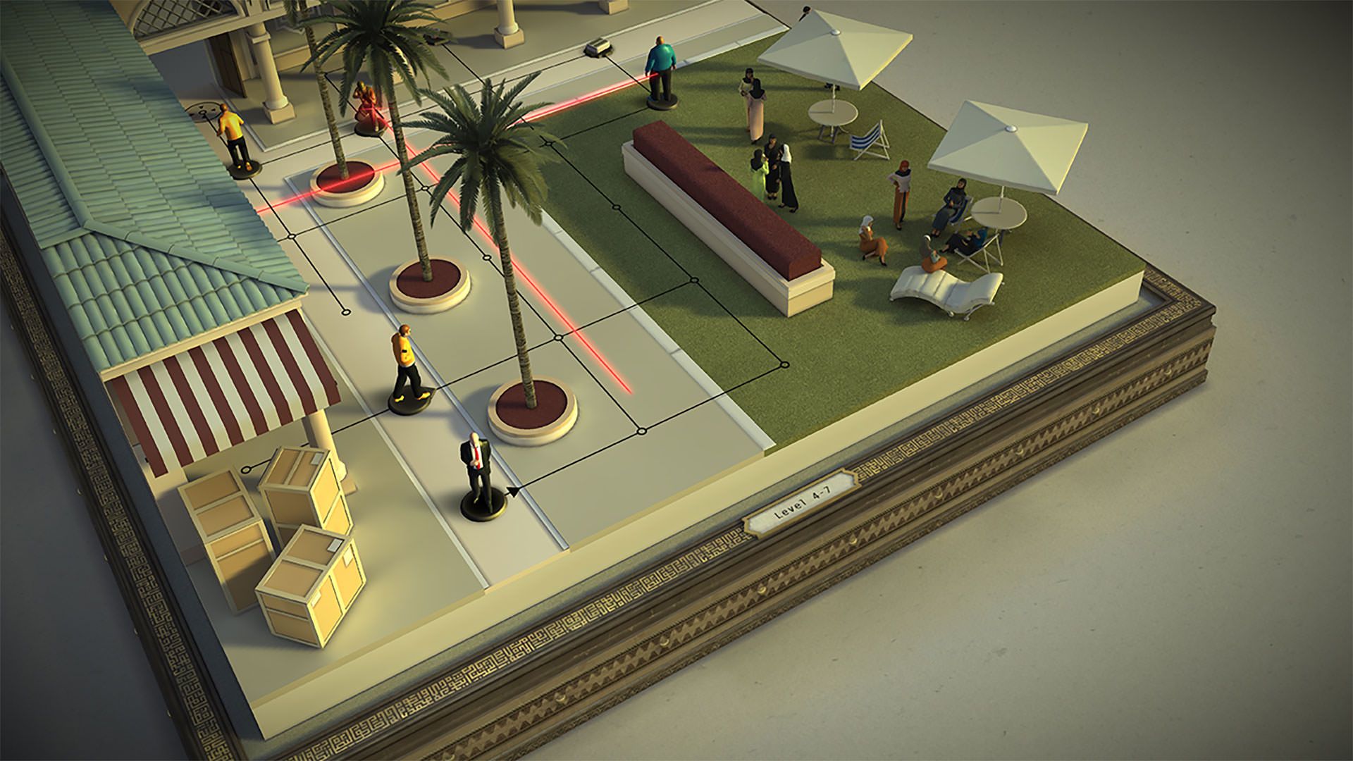 بازی اندروید Hitman GO