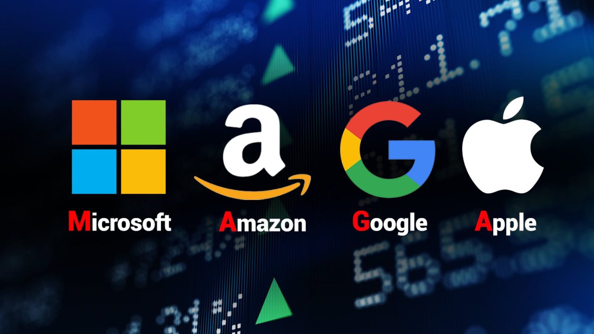 Microsoft, Amazon, and Google
