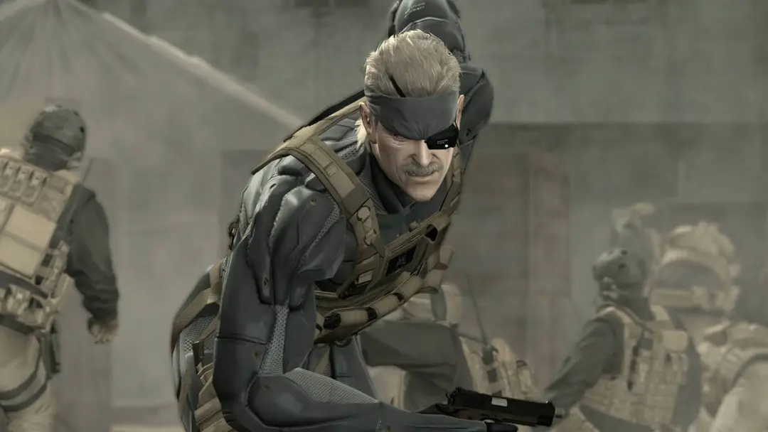 solid snake در بازی metal gear solid 4