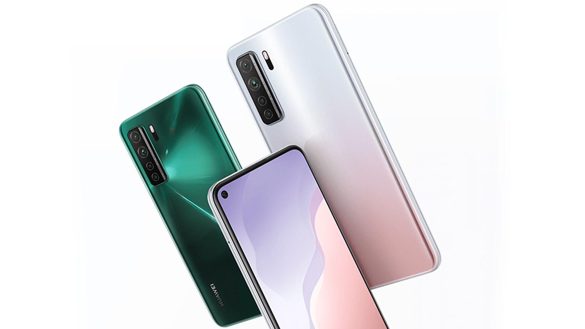گوشی نوا 7 SE 5G سفید و سبز