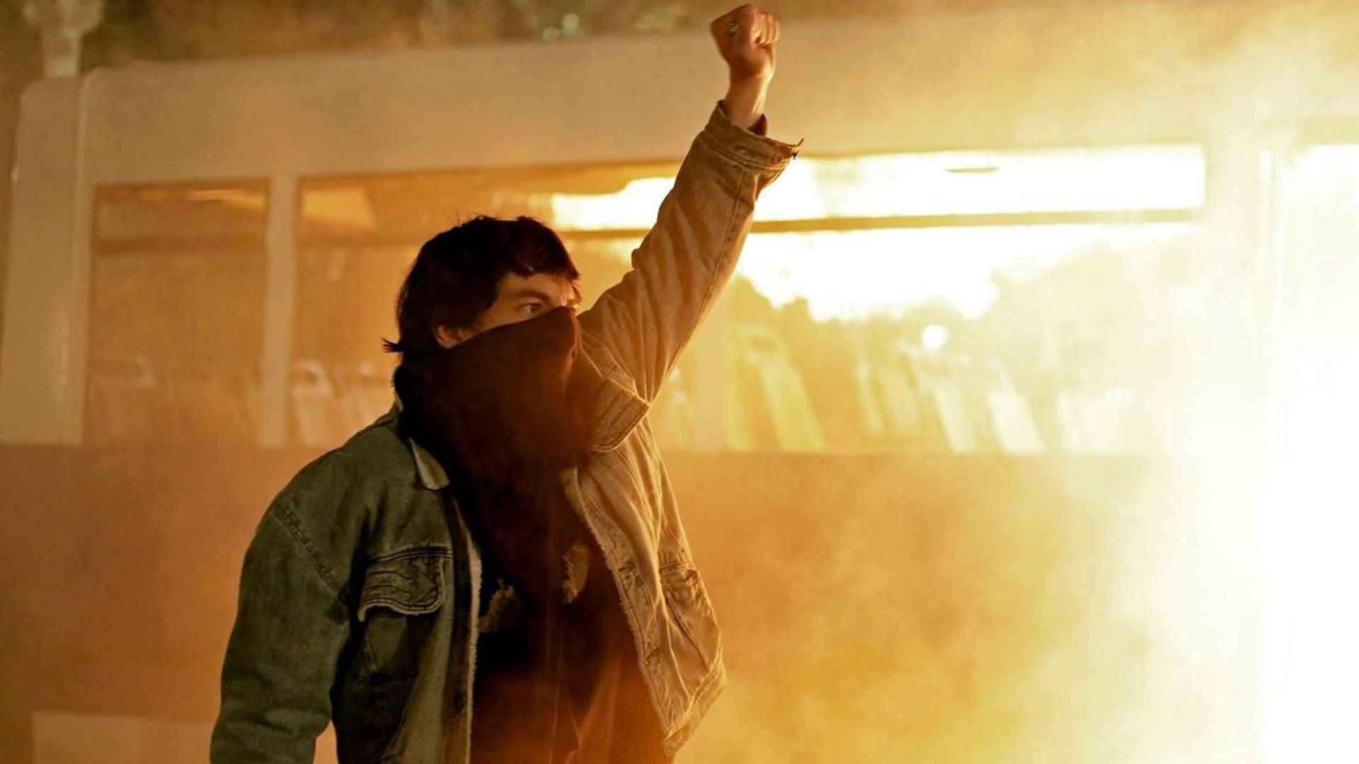 خون الیبارس در اعتراضات گروه جدایی طلبان اتا در سریال Patria