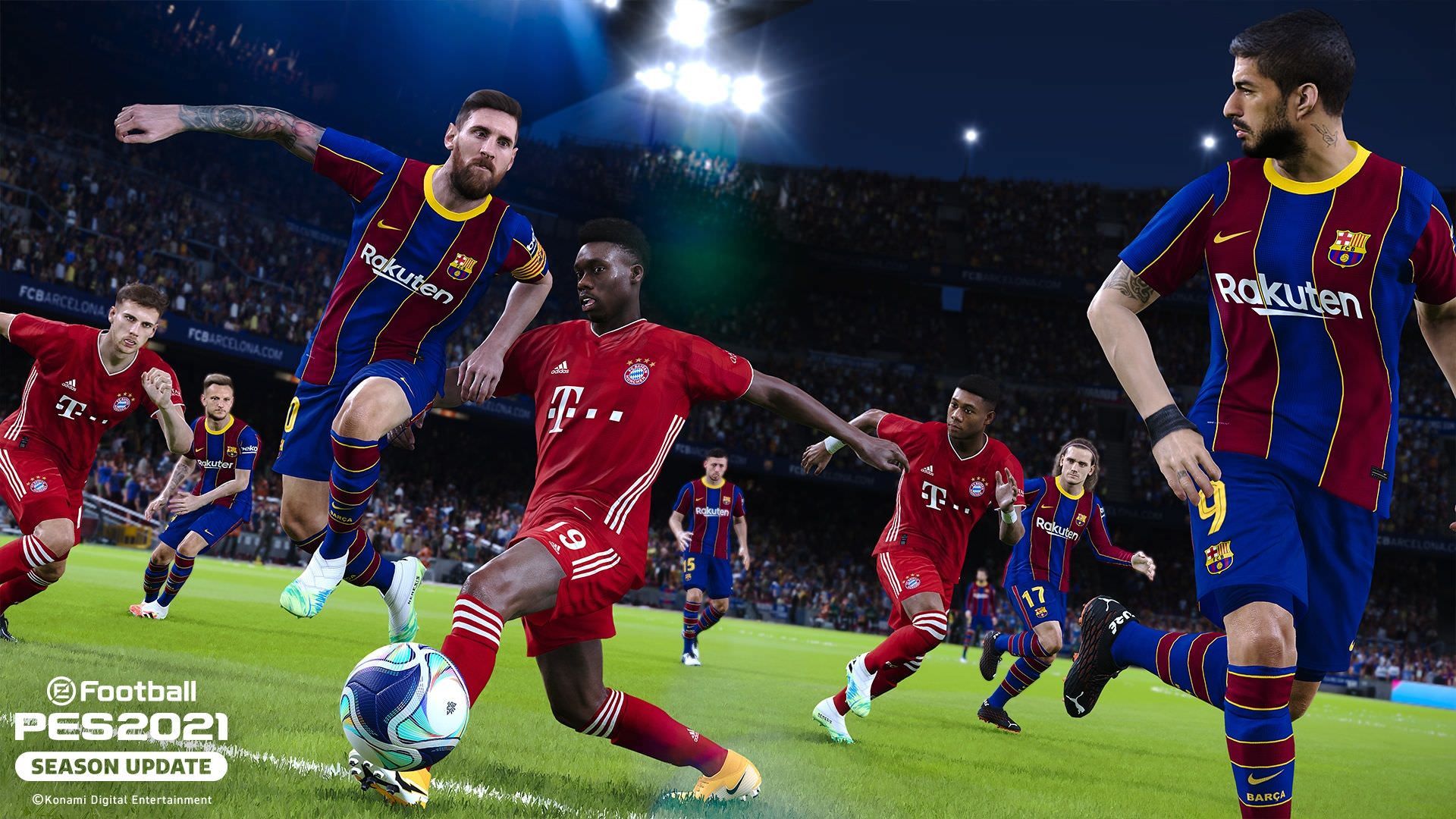 بازی فوتبال PES 2021 ساخته کونامی