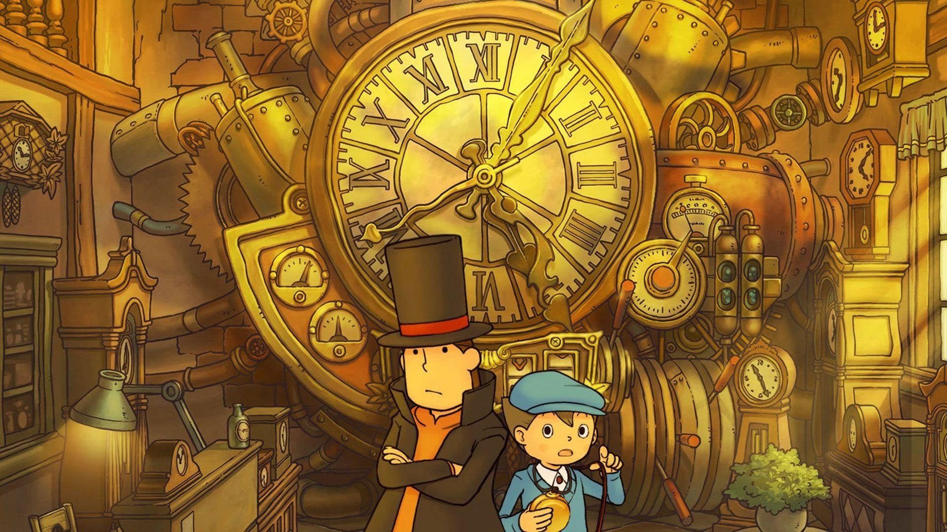 بازی اندروید Professor Layton and The Diabolical Box