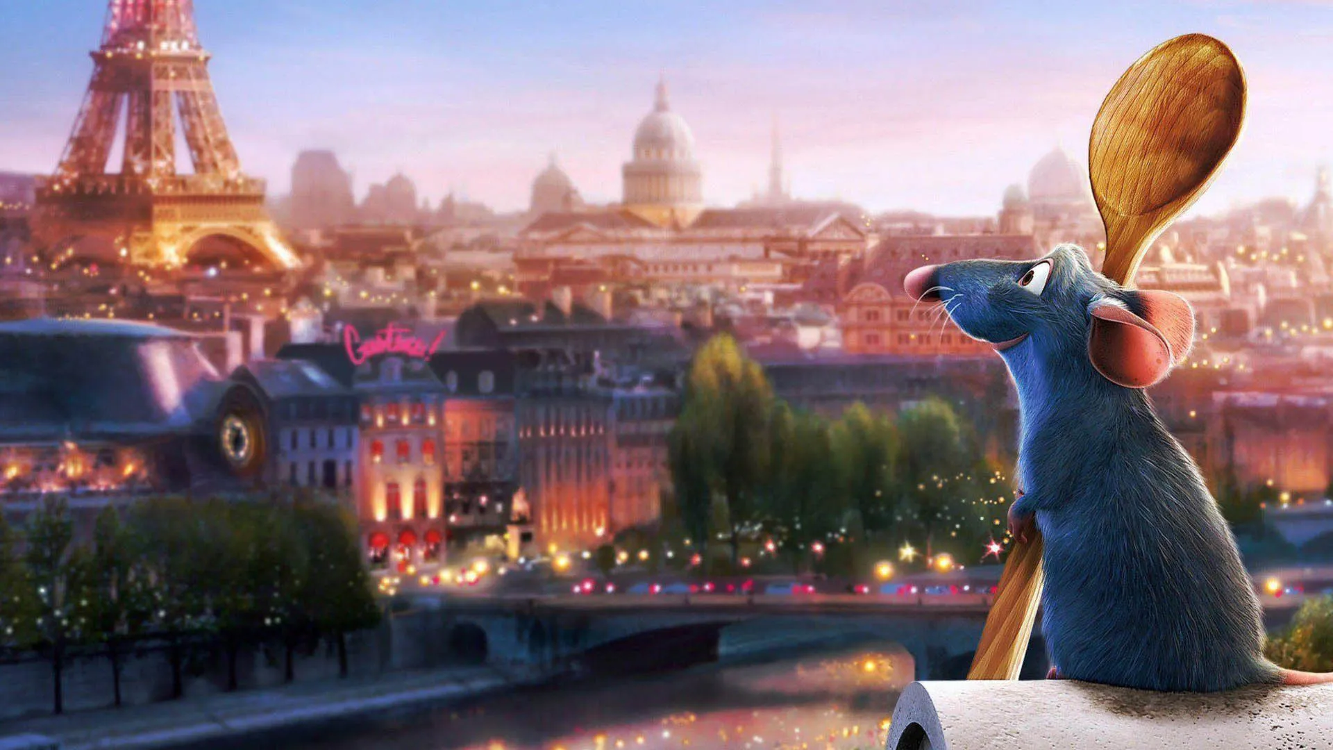 موش سرآشپز در انیمیشن ratatouille