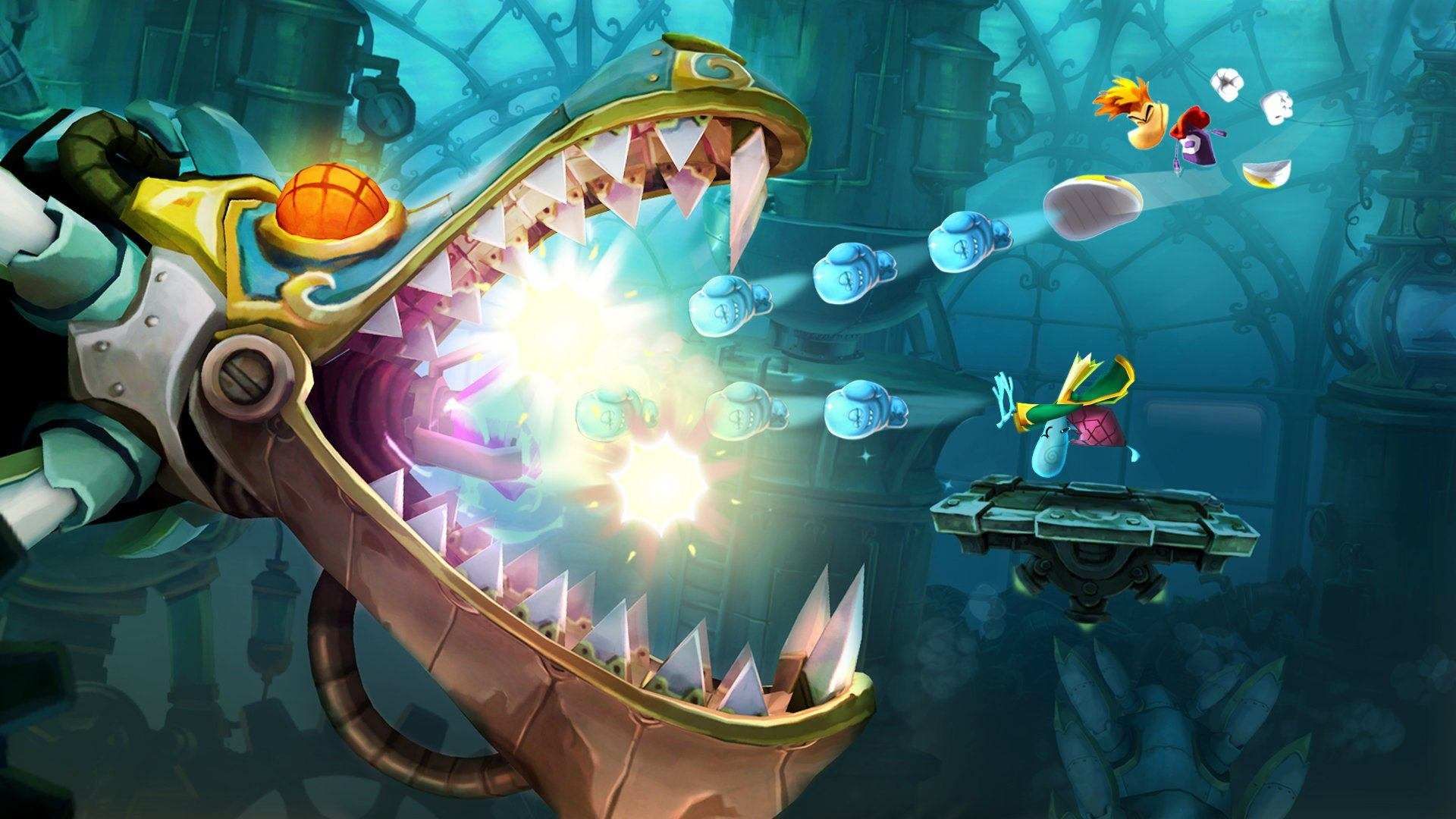 باس‌فایت اژدها در بازی Rayman Legends